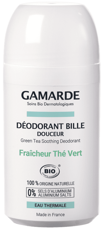 GAMARDE GREEN TEA SOOTHING rutulinis dezodorantas, 50 ml