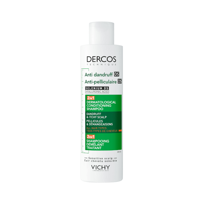 VICHY Dercos DS šampūnas nuo pleiskanų su kondicionieriumi, 200 ml