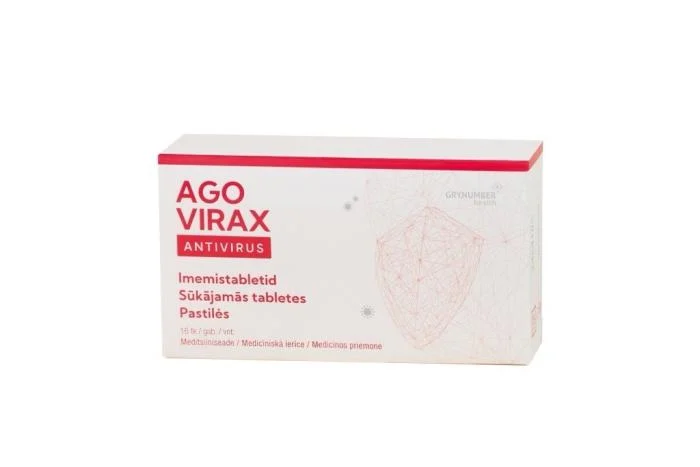 AGOVIRAX Antivirus Pastilės, N16