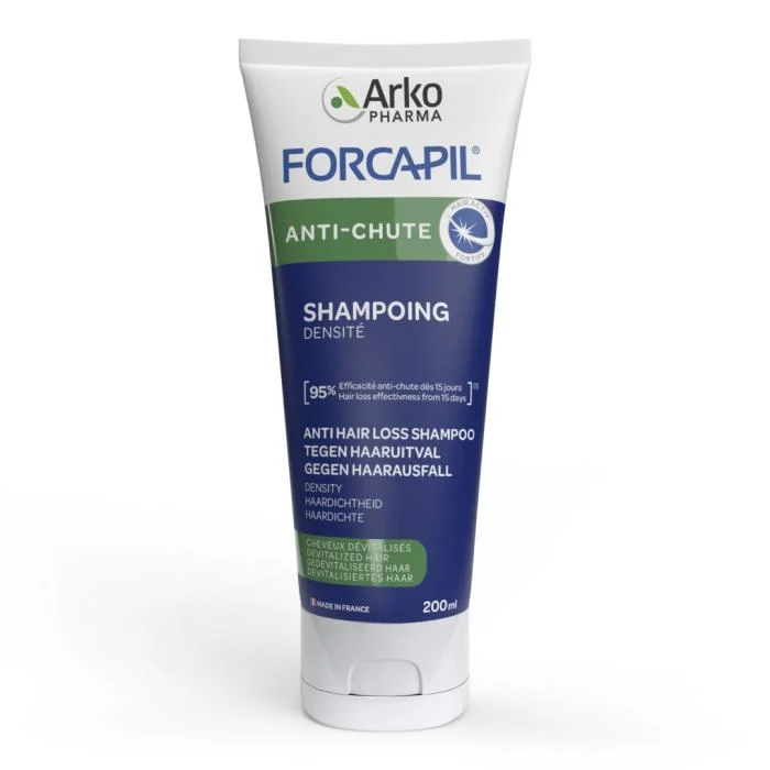 FORCAPIL ANTI-HAIR LOSS SHAMPOO -šampūnas skirtas slenkančių plaukų priežiūrai, 200 ml