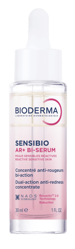 BIODERMA koncentruotas dvifazis serumas raustančiai, jautriai odai SENSIBIO AR+ BI-SERUM, 30 ml