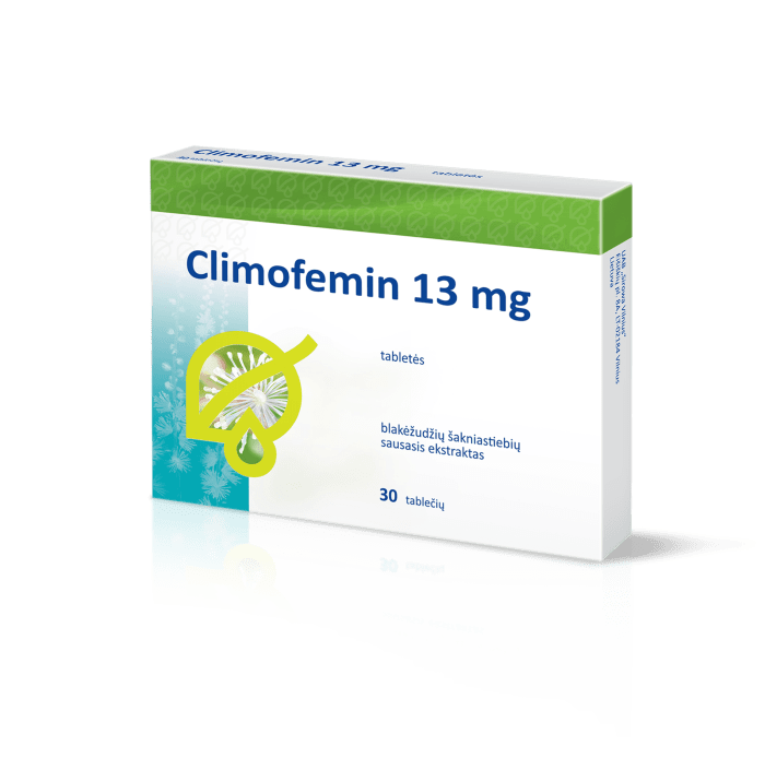 CLIMOFEMIN 13 mg tabletės N30