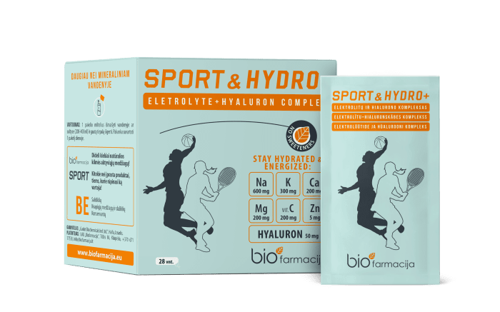 SPORT&HYDRO+ milteliai, N28