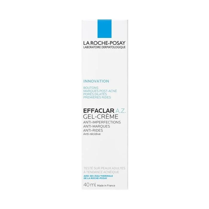 LA ROCHE-POSAY EFFACLAR A.Z. GELINIS KREMAS, 40ml