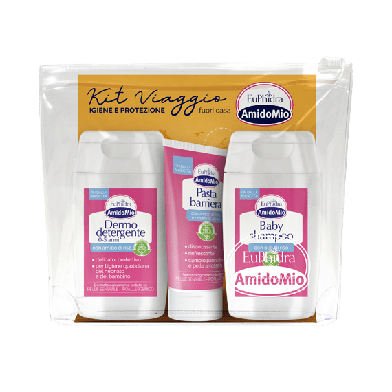 AMIDOMIO kelioninis rinkinys 100ML+100ML+25ML, N1