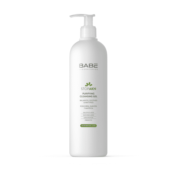 BABE STOP AKN valomasis prausimosi gelis, 400ml
