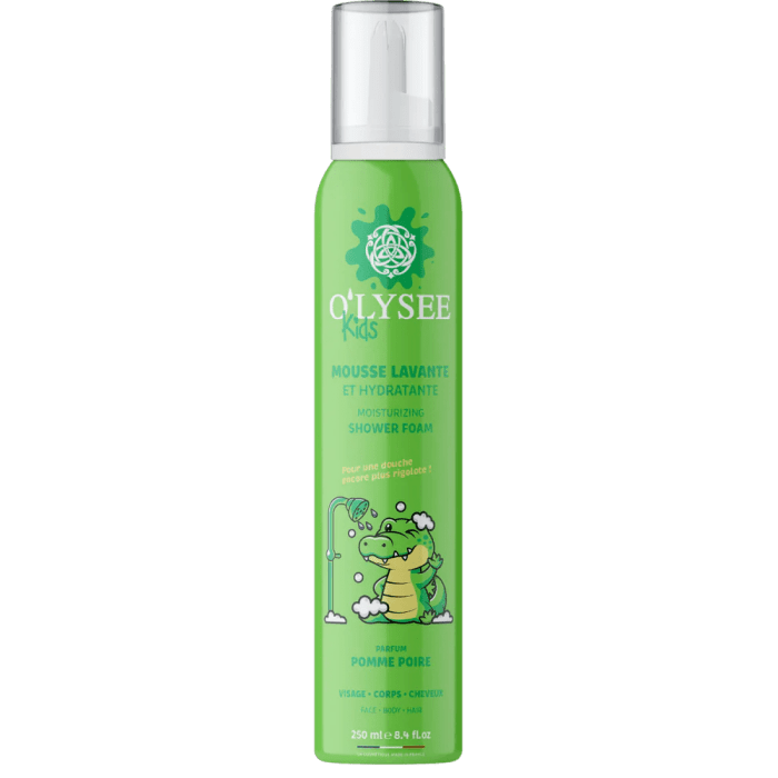 O'LYSEE vaikiškos dušo putos APPLE&PEAR, 250ml