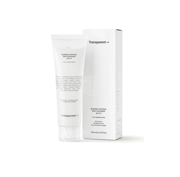 TRANSPARENT Lab BHA prausiklis 150ml