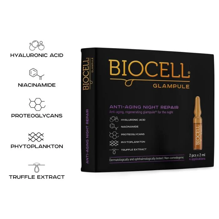 BIOCELL Glampule Anti-Aging Night Repair N2 x2ml