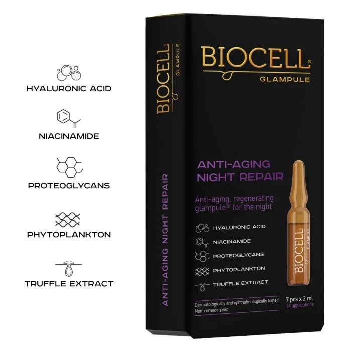 BIOCELL Glampule Anti-Aging Night Repair N7 x2ml