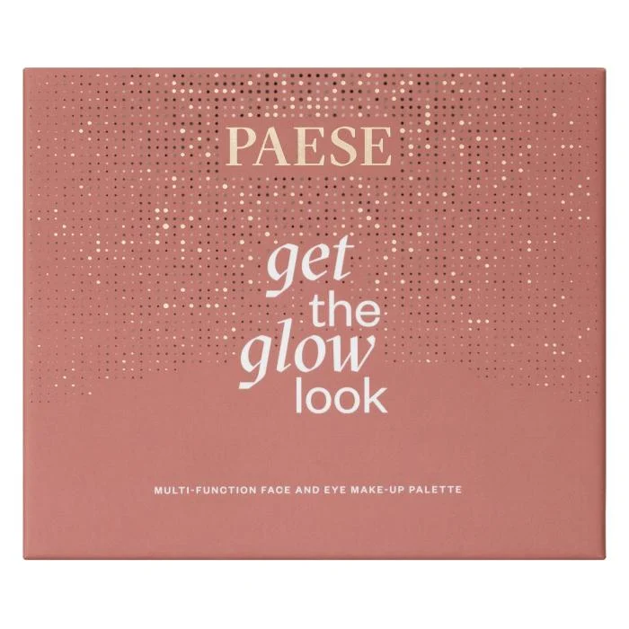 PAESE "GET THE GLOW LOOK" daugiafunkcinė veido ir akių makiažo paletė