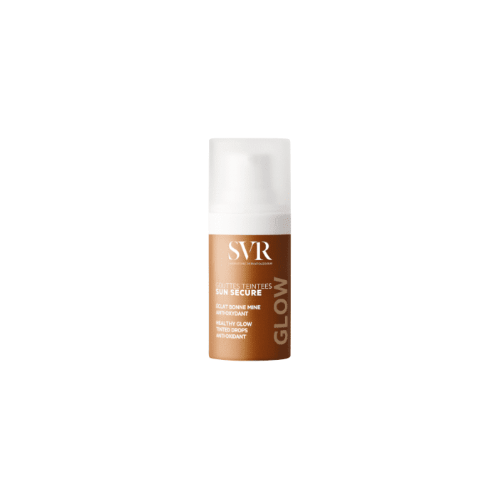 SVR SUN SECURE GLOW DROPS kreminis bronzantas su antioksidantais, 15 ml