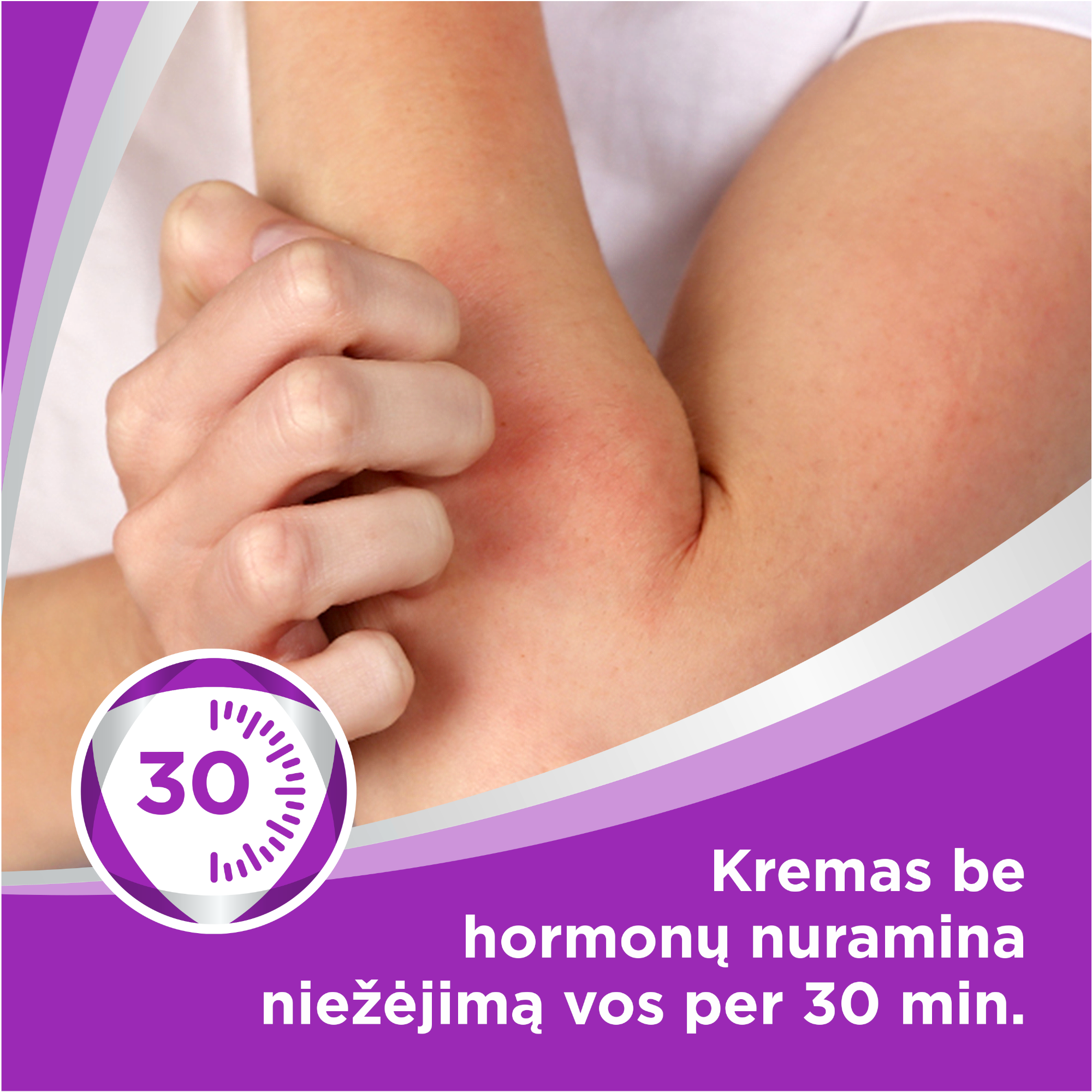BEPANTHEN ANTI-EXEM kremas malšina niežėjimą, 50 g