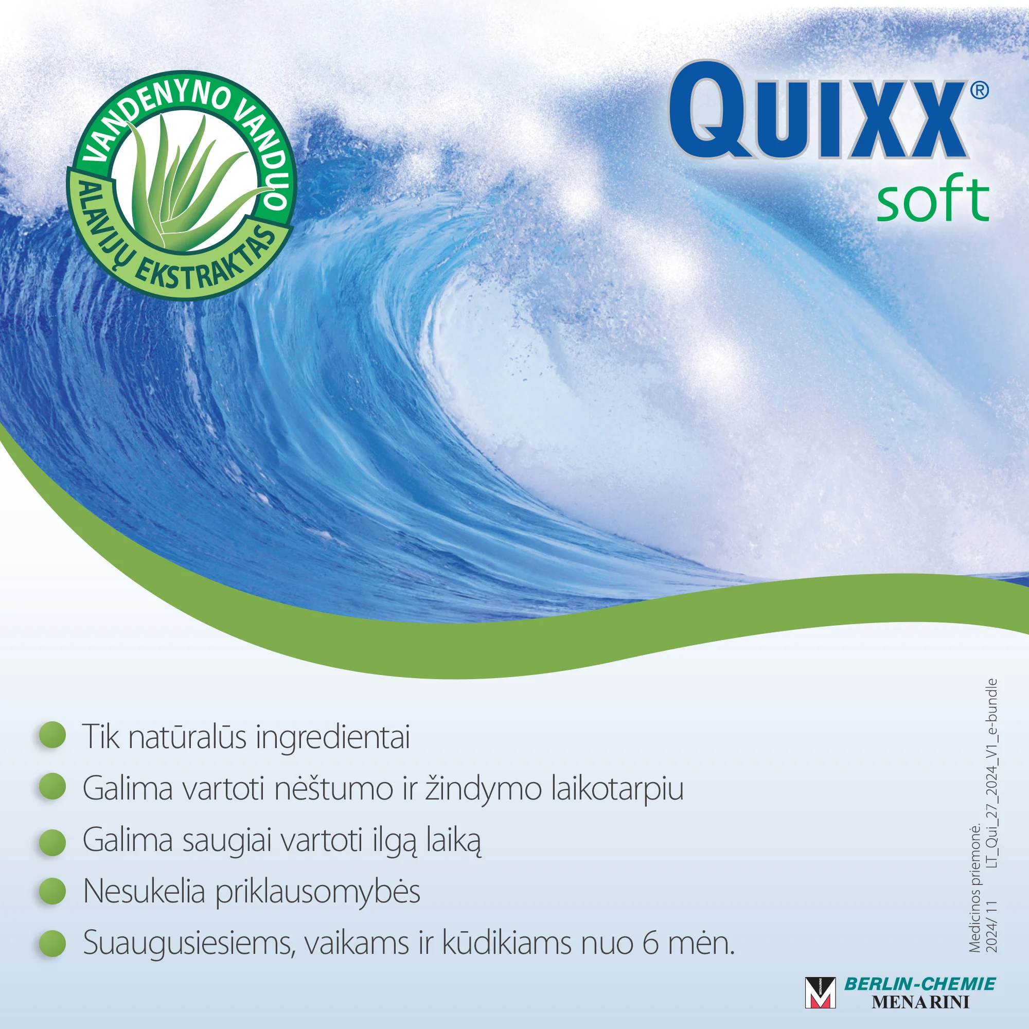Quixx Soft nosies purškalas 30 ml