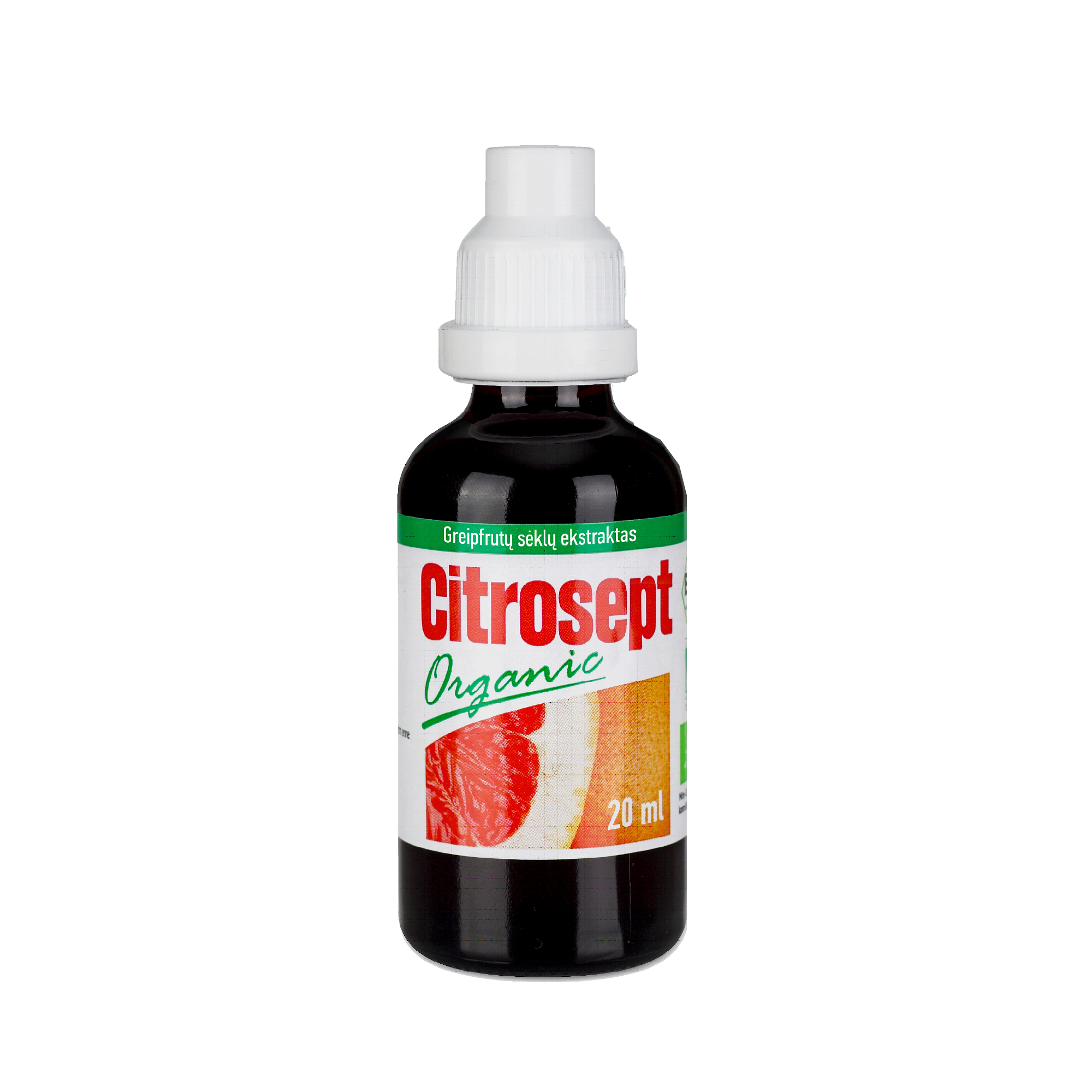 Citrosept Organic greipfrutų sėklų ekstraktas 20 ml