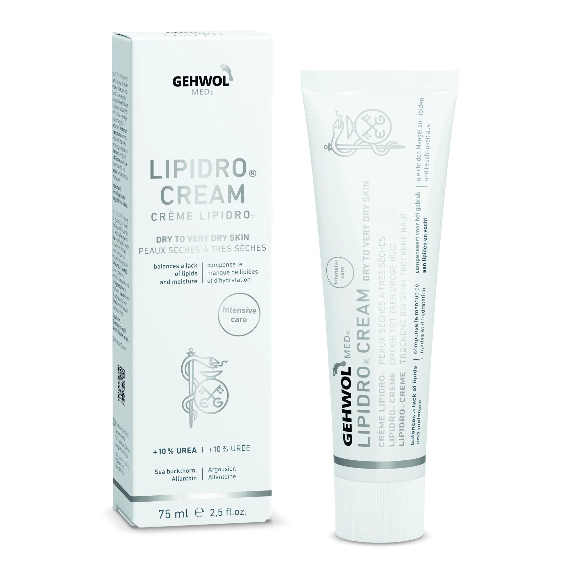GEHWOL MED LIPIDRO sausos pėdų odos kremas 75 ml
