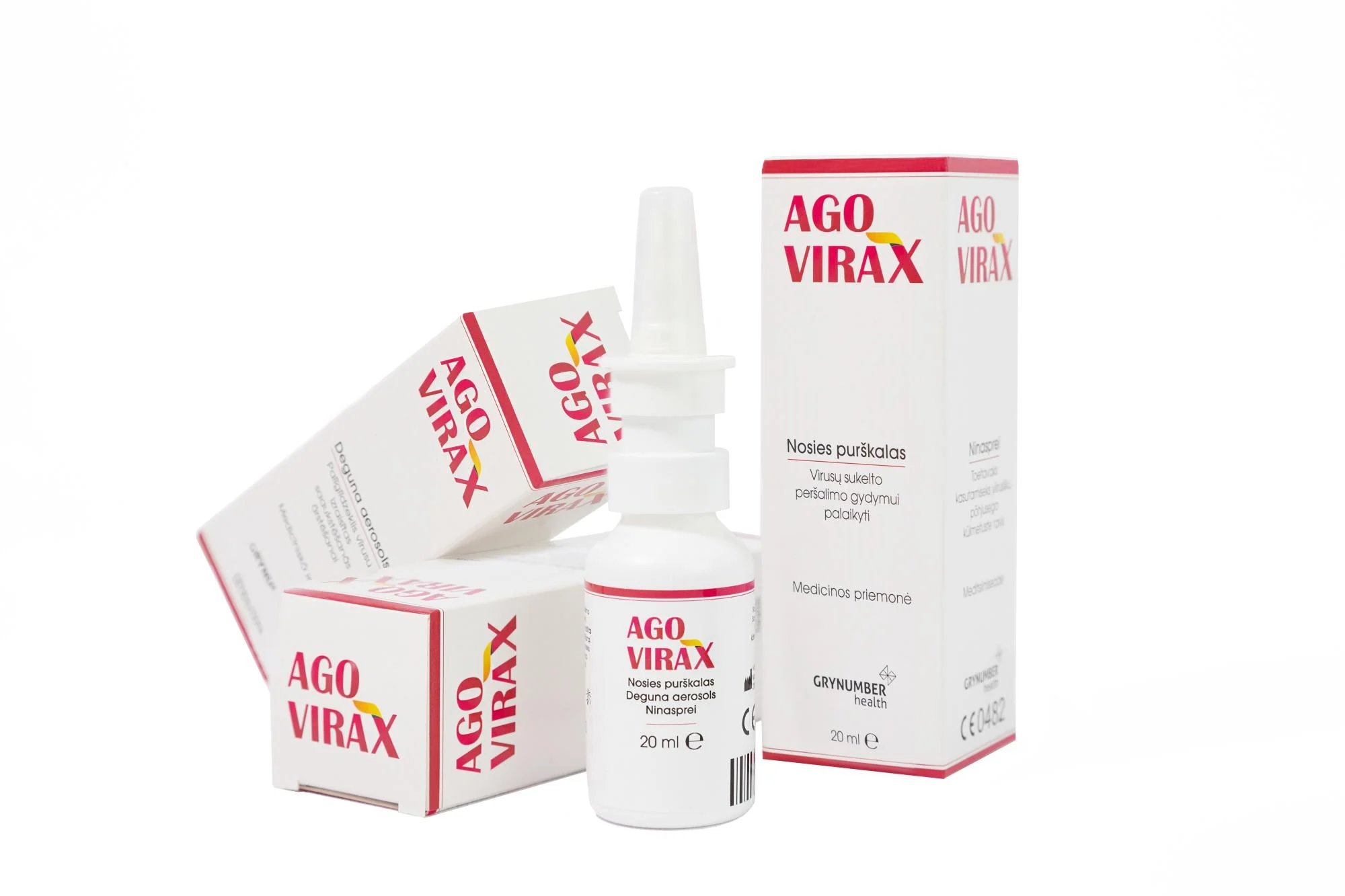 AGOVIRAX nosies purškalas, 20 ml