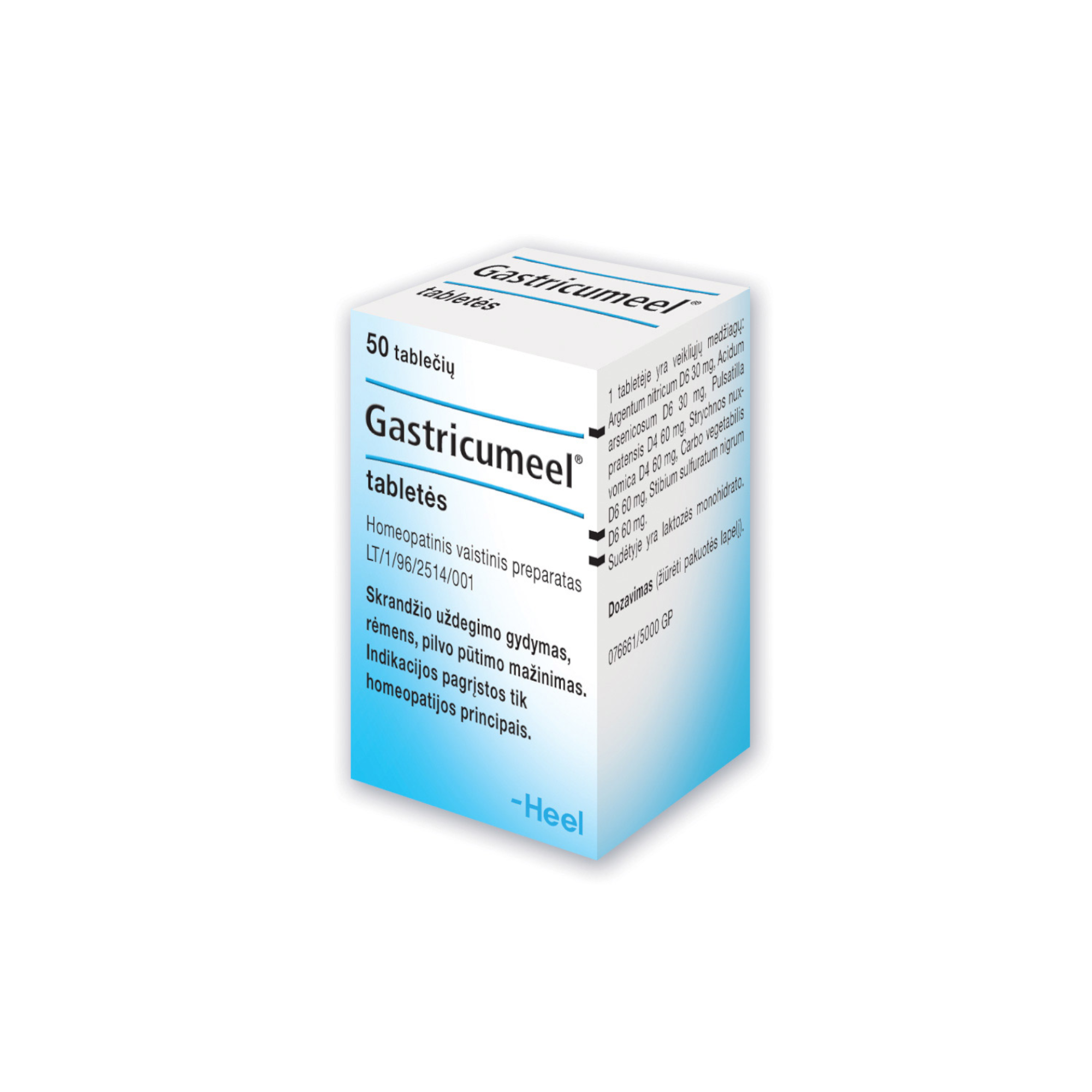Gastricumeel tabletės N50