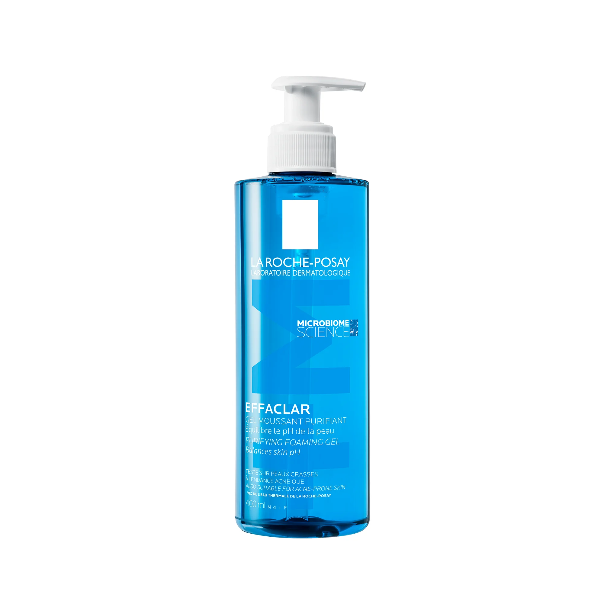 LA ROCHE-POSAY putojantis valomasis gelis EFFACLAR 400 ml