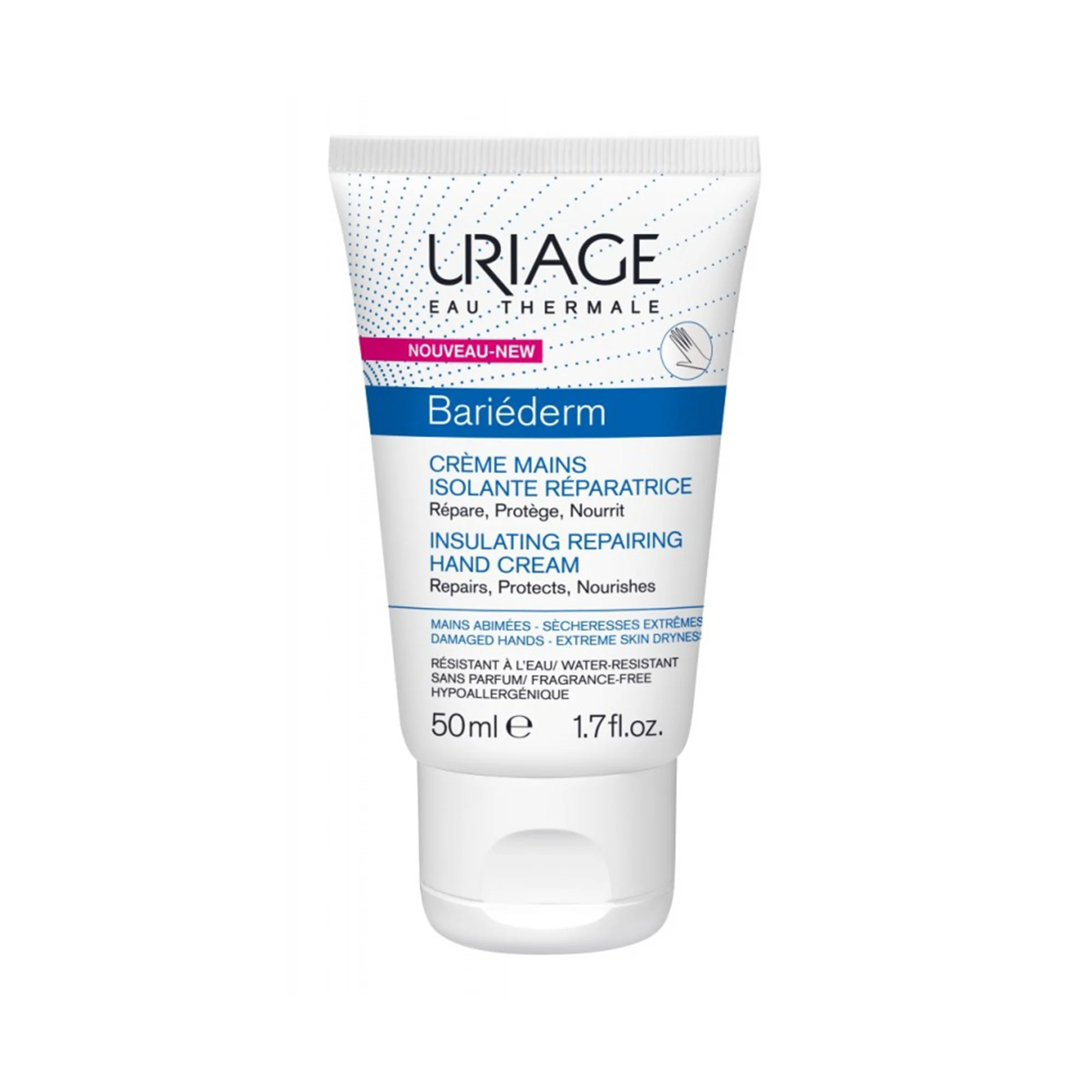 Uriage rankų kremas BARIEDERM 50 ml