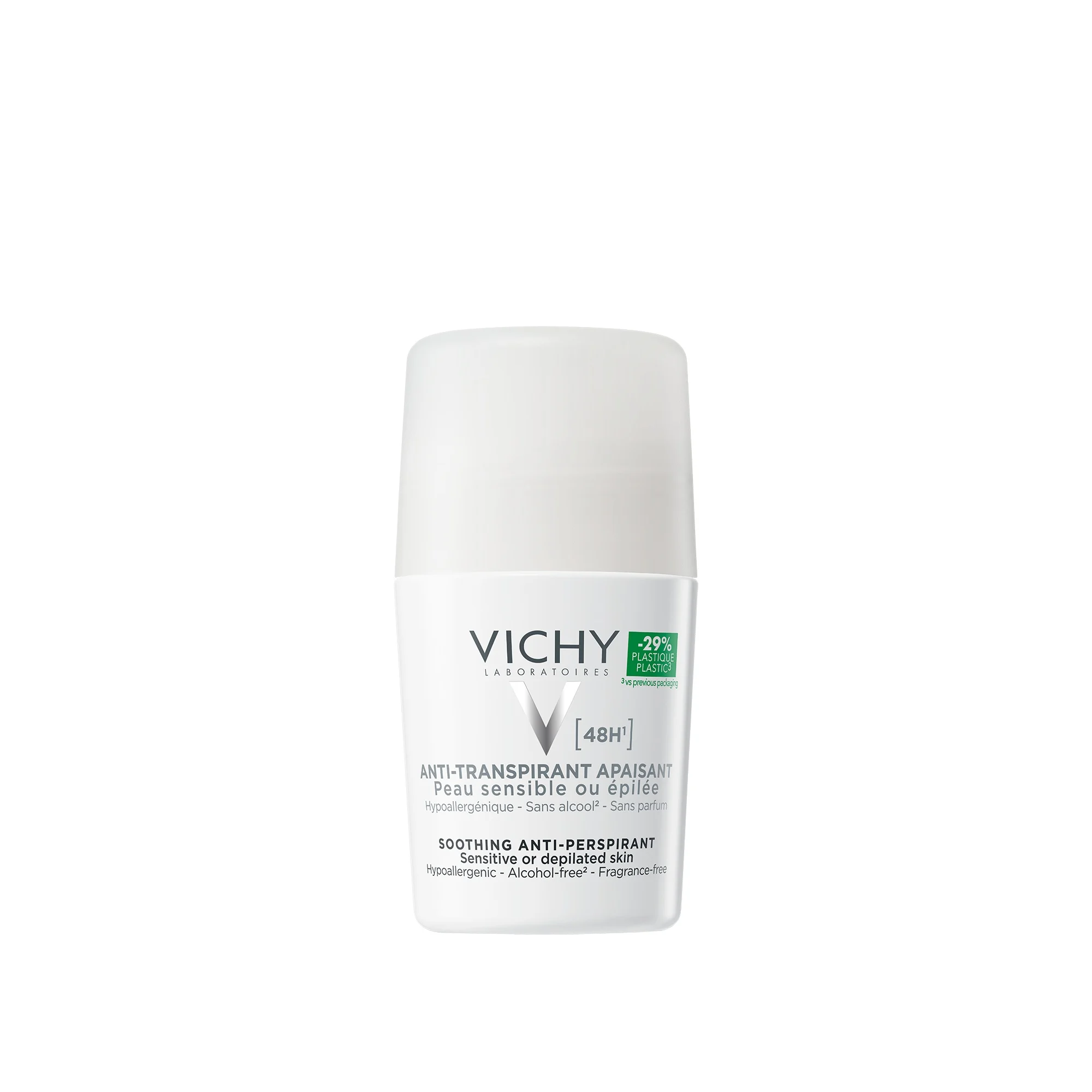 VICHY 48 val. antiperspirantas jautriai odai, 50 ml