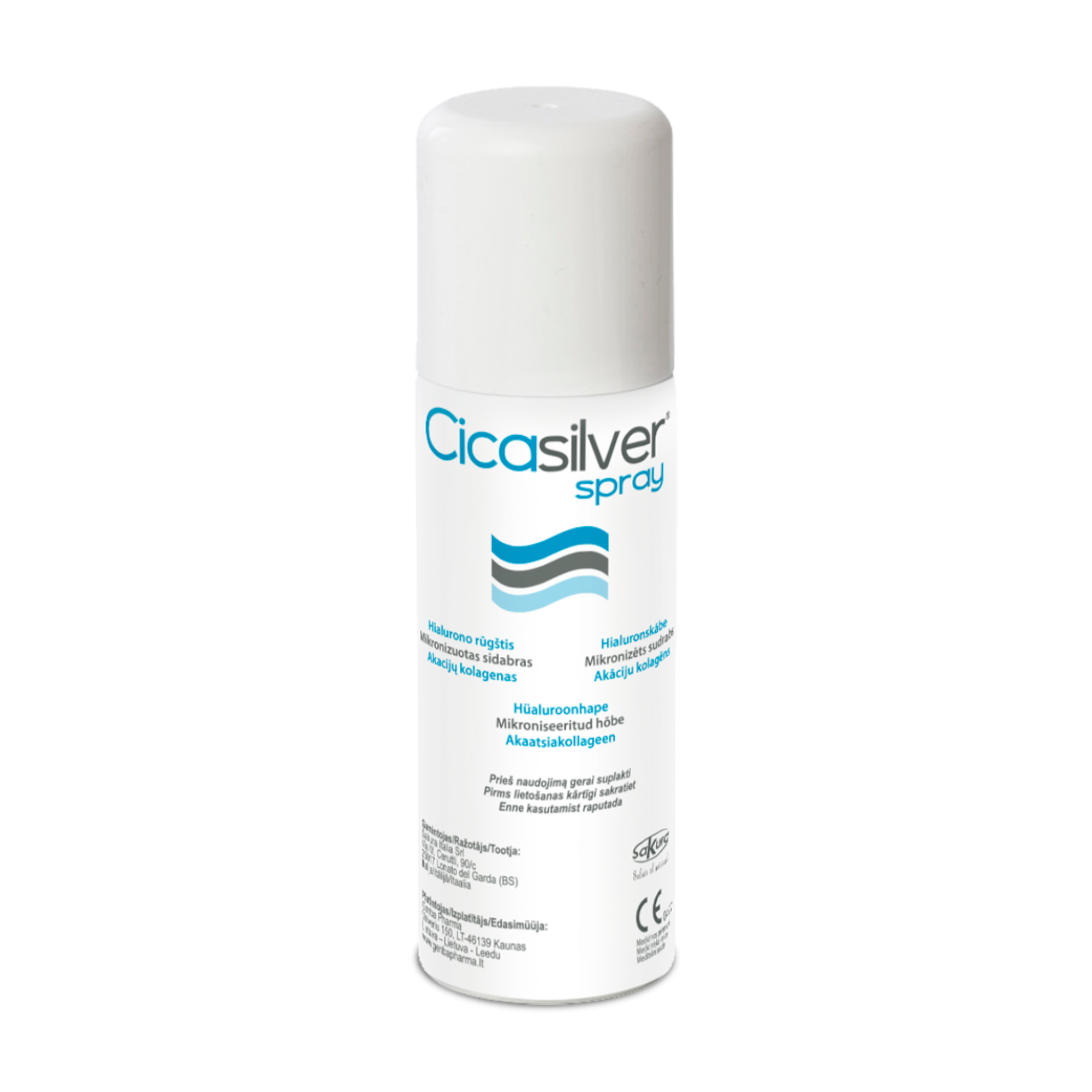 Cicasilver mikronizuoto sidabro purškalas 125 ml