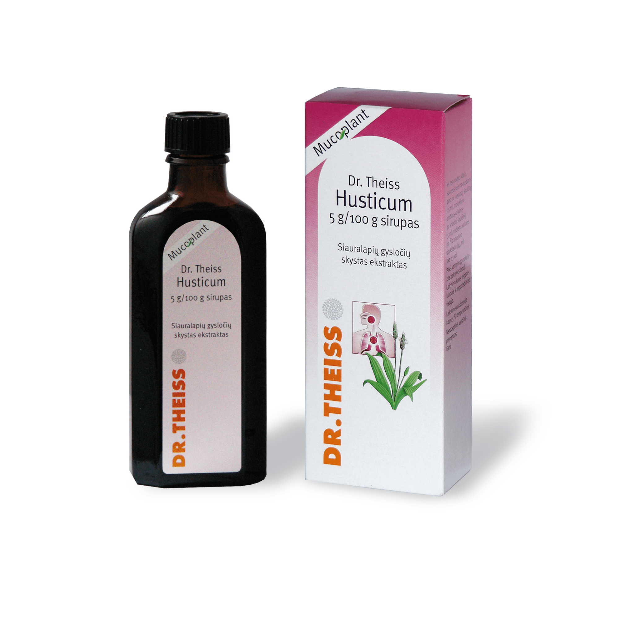 Dr. Theiss Husticum 50 mg/g sirupas 100 ml