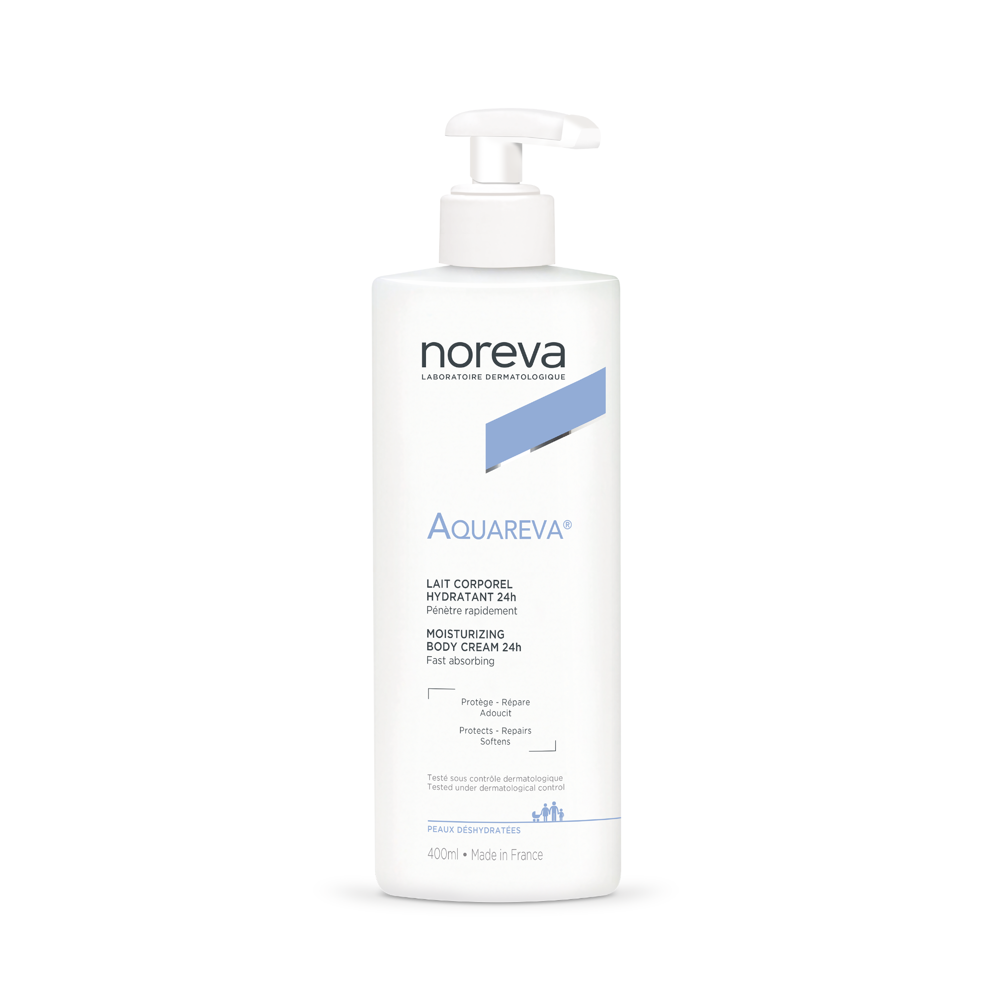 NOREVA drėkinamasis kūno kremas AQUAREVA 400 ml