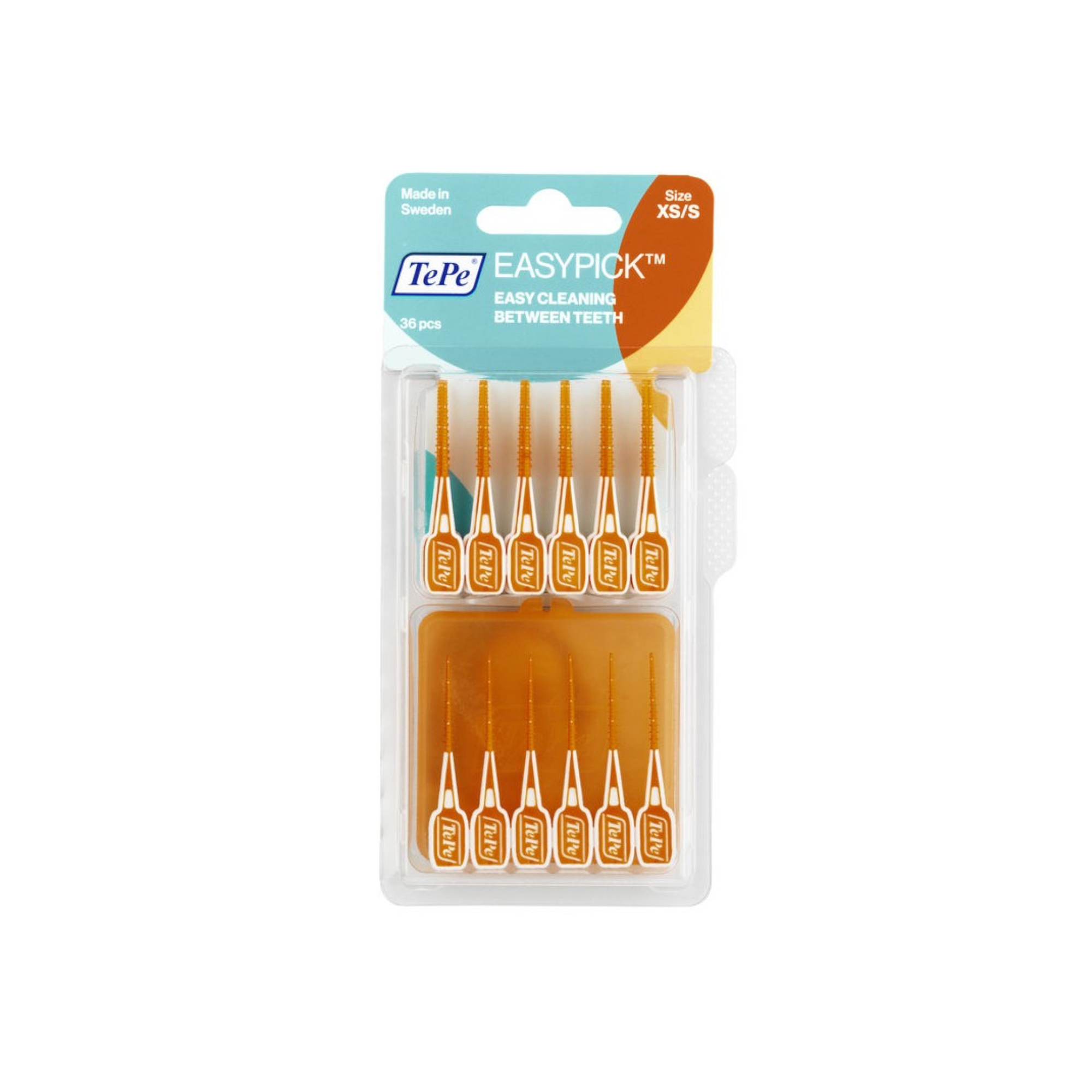 TePe dantų krapštukai EasyPick XS/S su dėkliuku N36