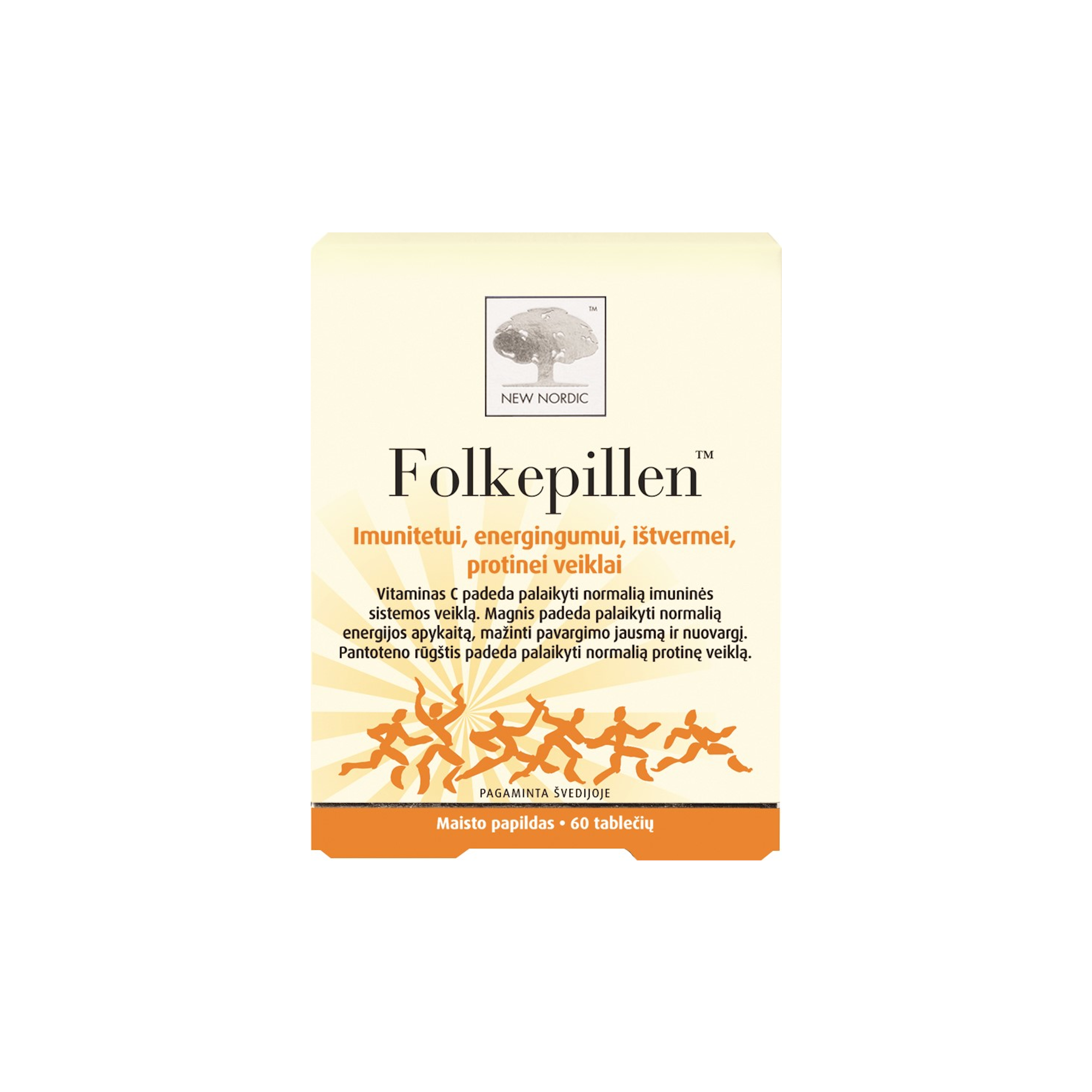 Folkepillen tabletės N60