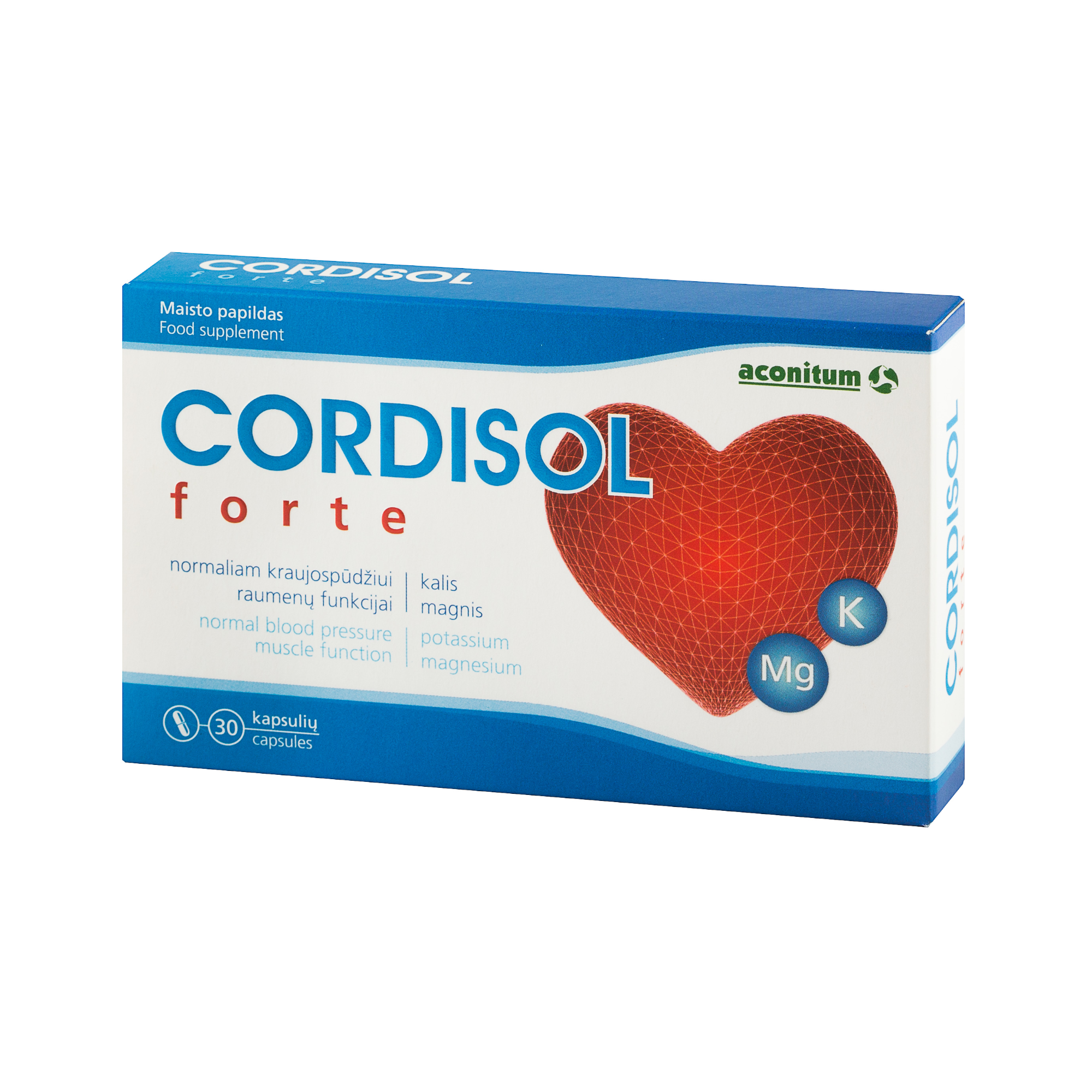 Cordisol FORTE kapsulės N30