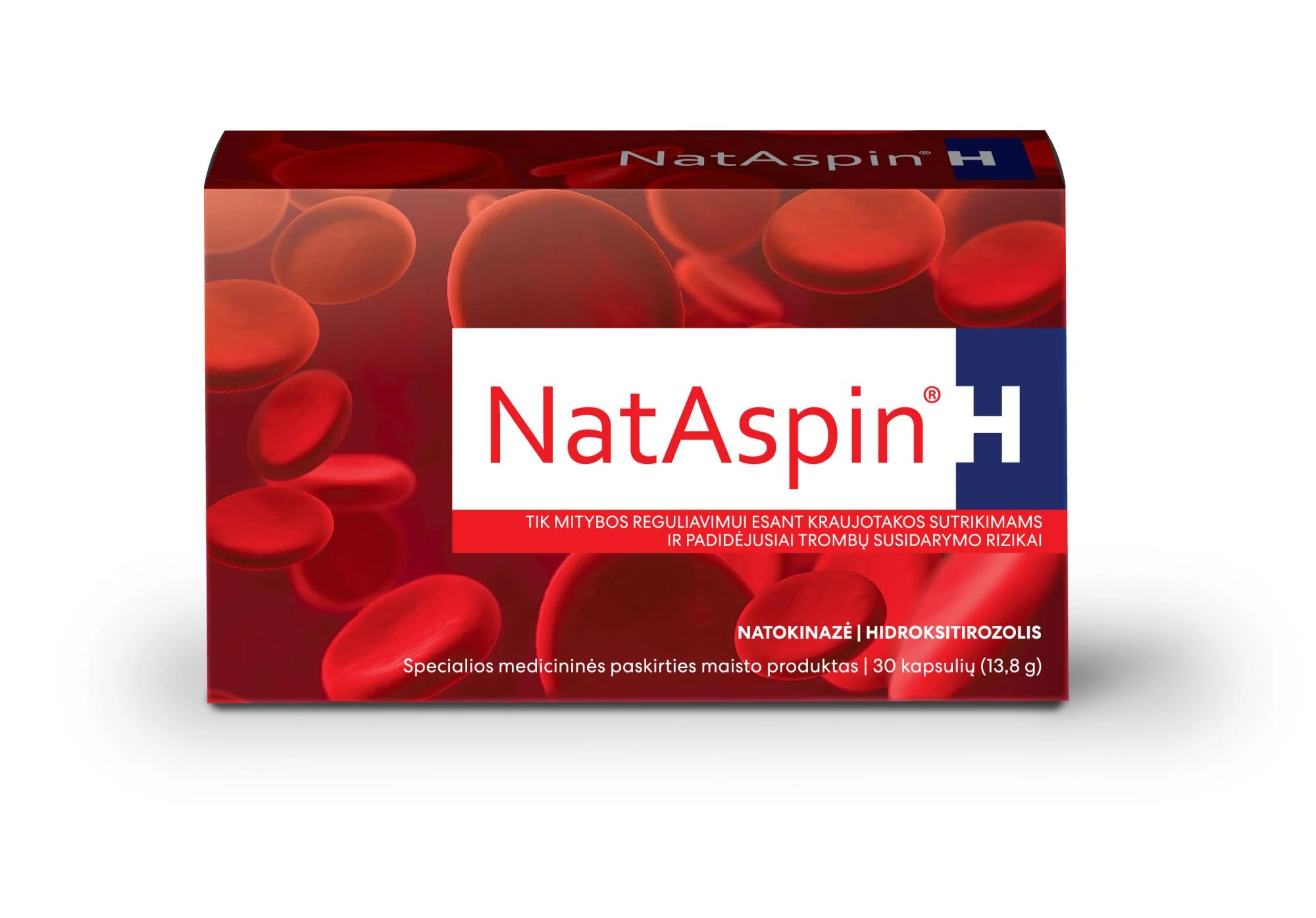 NATASPIN H kapsulės N30