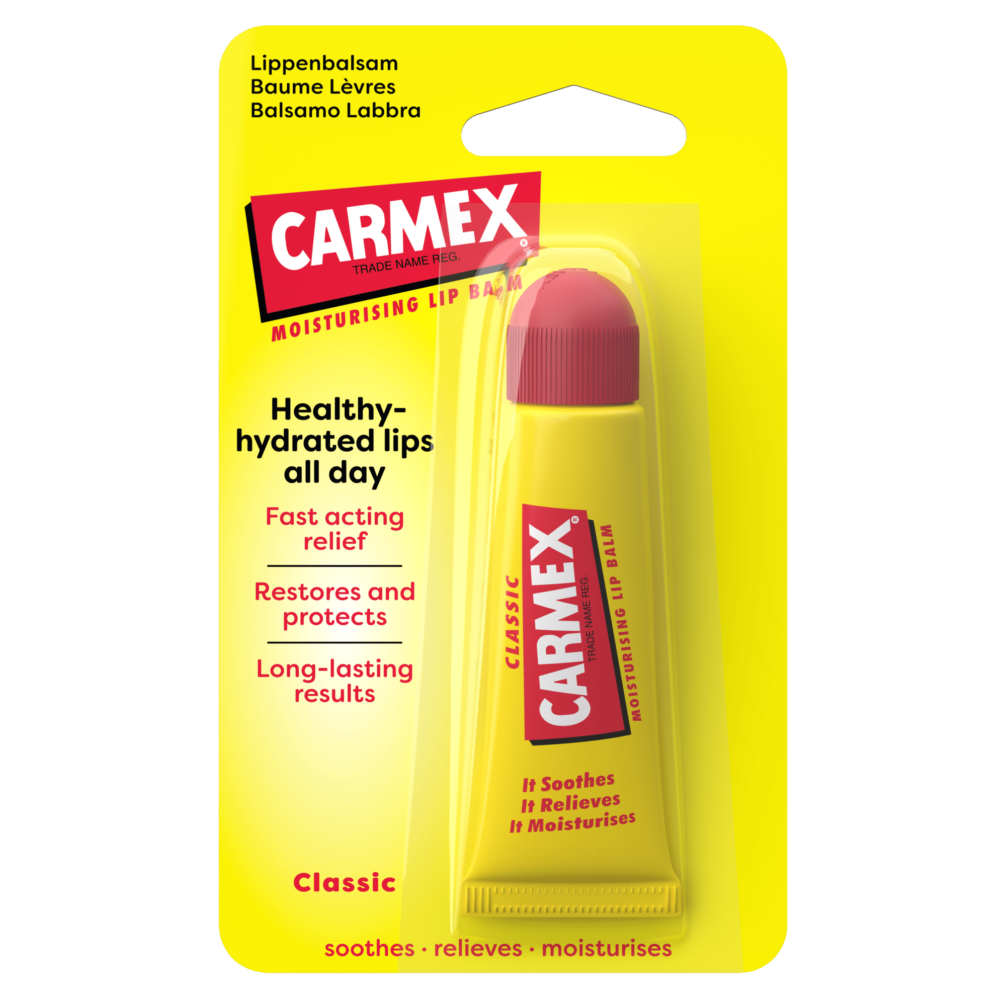 CARMEX lūpų balzamas Tube Classic 10 g