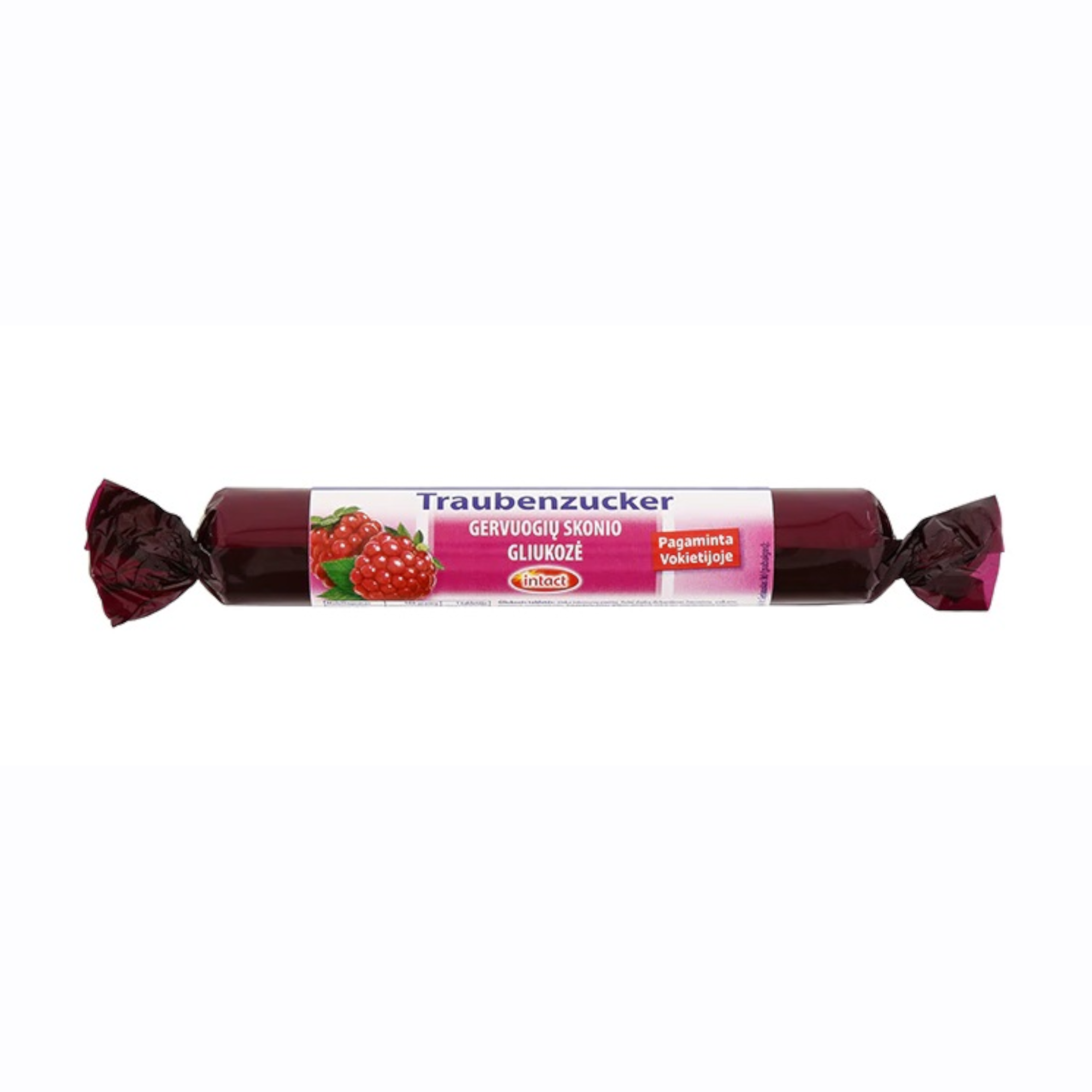 INTACT gervuogių skonio tabletės 40 g