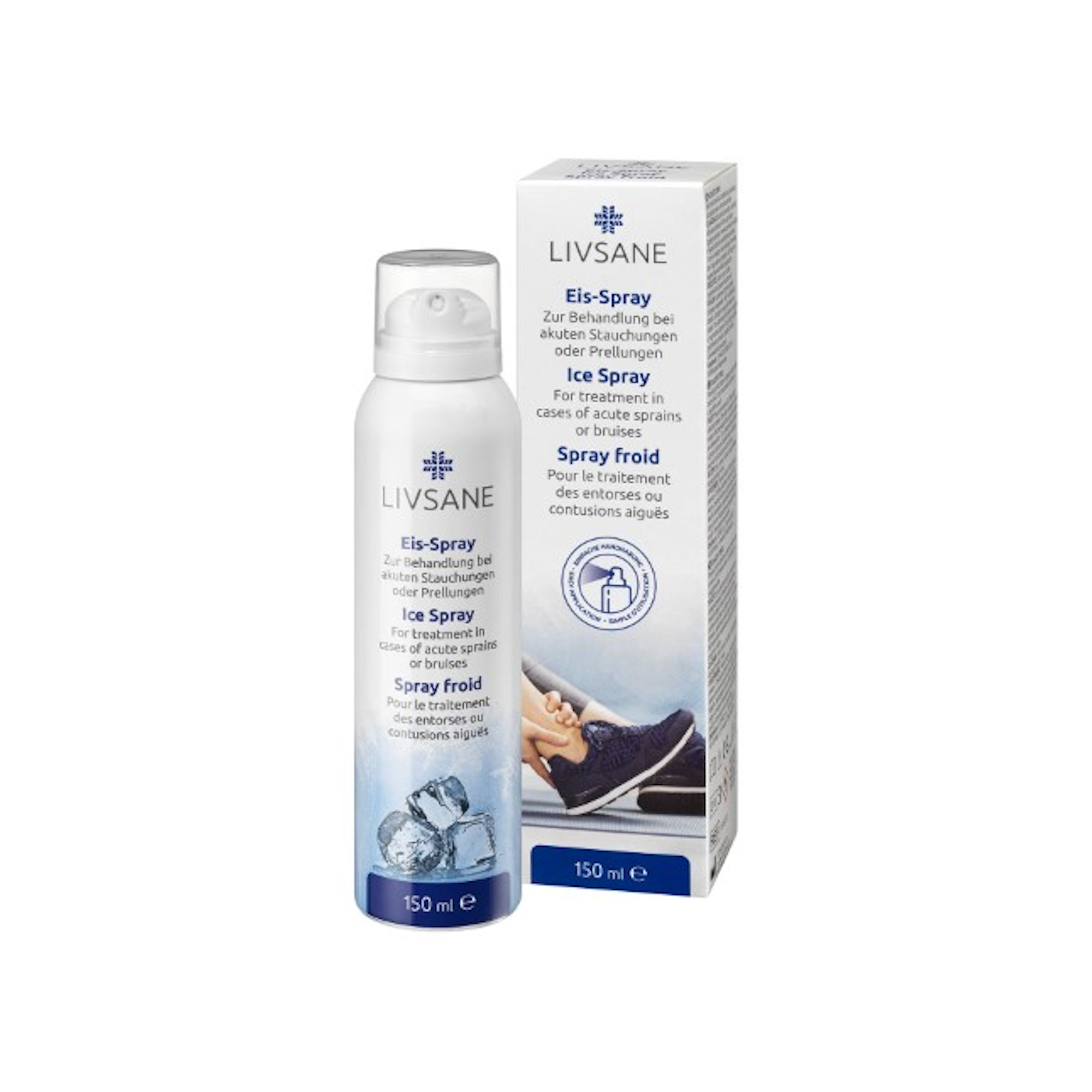 IVSANE ŠALDANTIS AEROZOLIS ICE SPRAY 150 ml