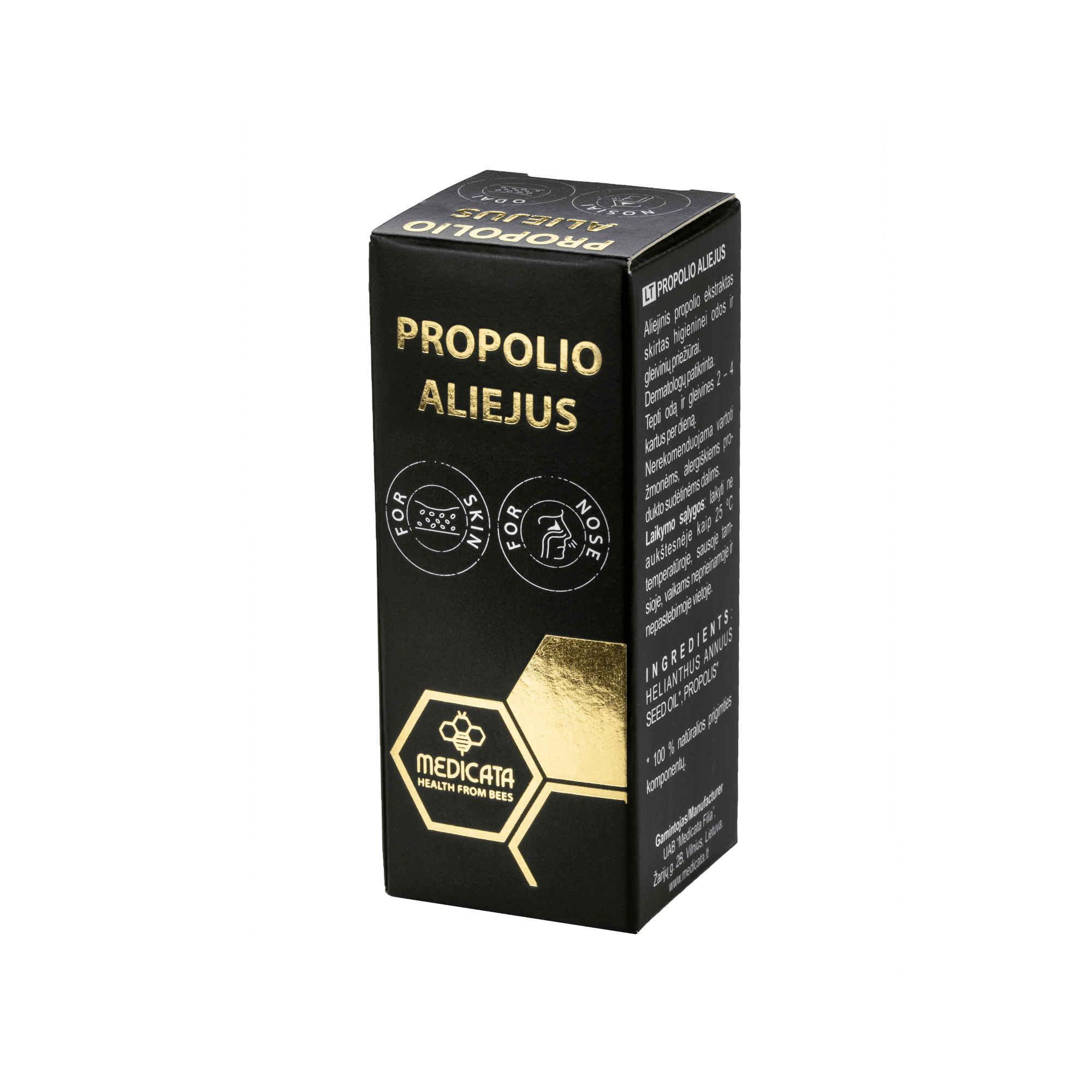 MEDICATA propolio aliejus 10% 15 ml