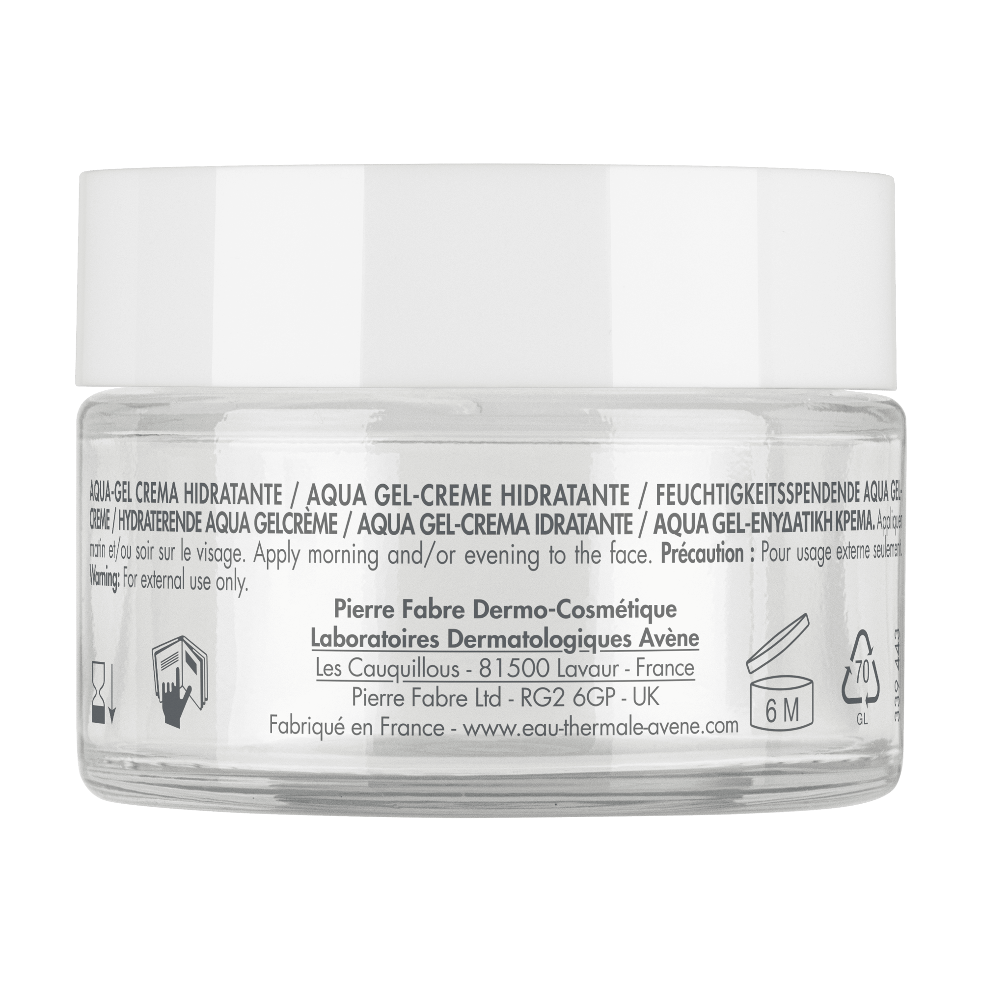 AVENE EAU THERMALE Hydrance veido gelis–kremas, 50 ml