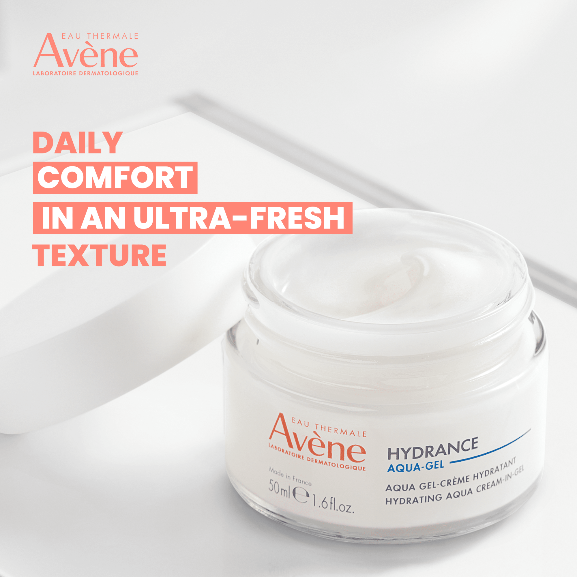AVENE EAU THERMALE Hydrance veido gelis–kremas, 50 ml