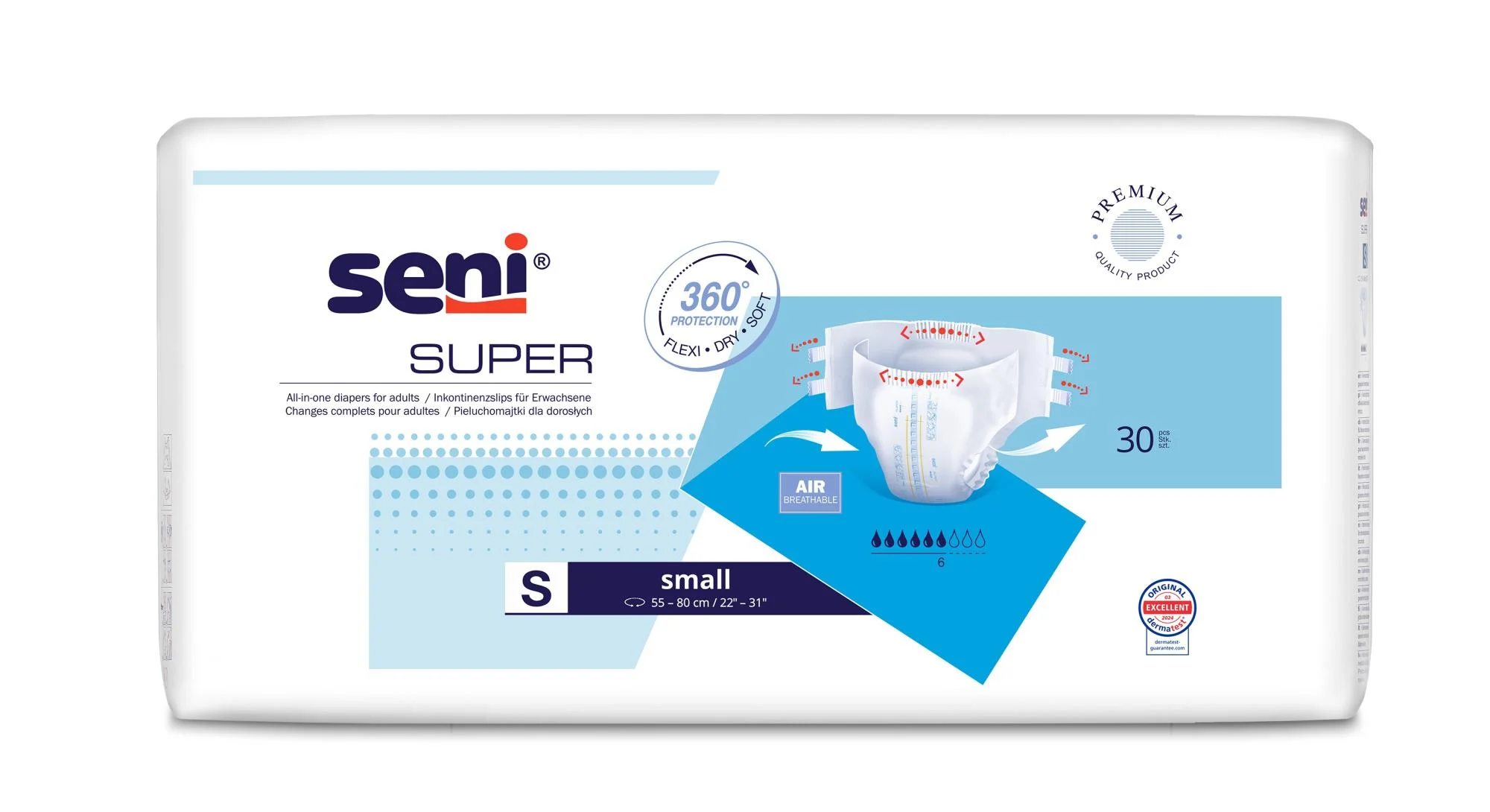 SENI Super sauskelnės S, N30