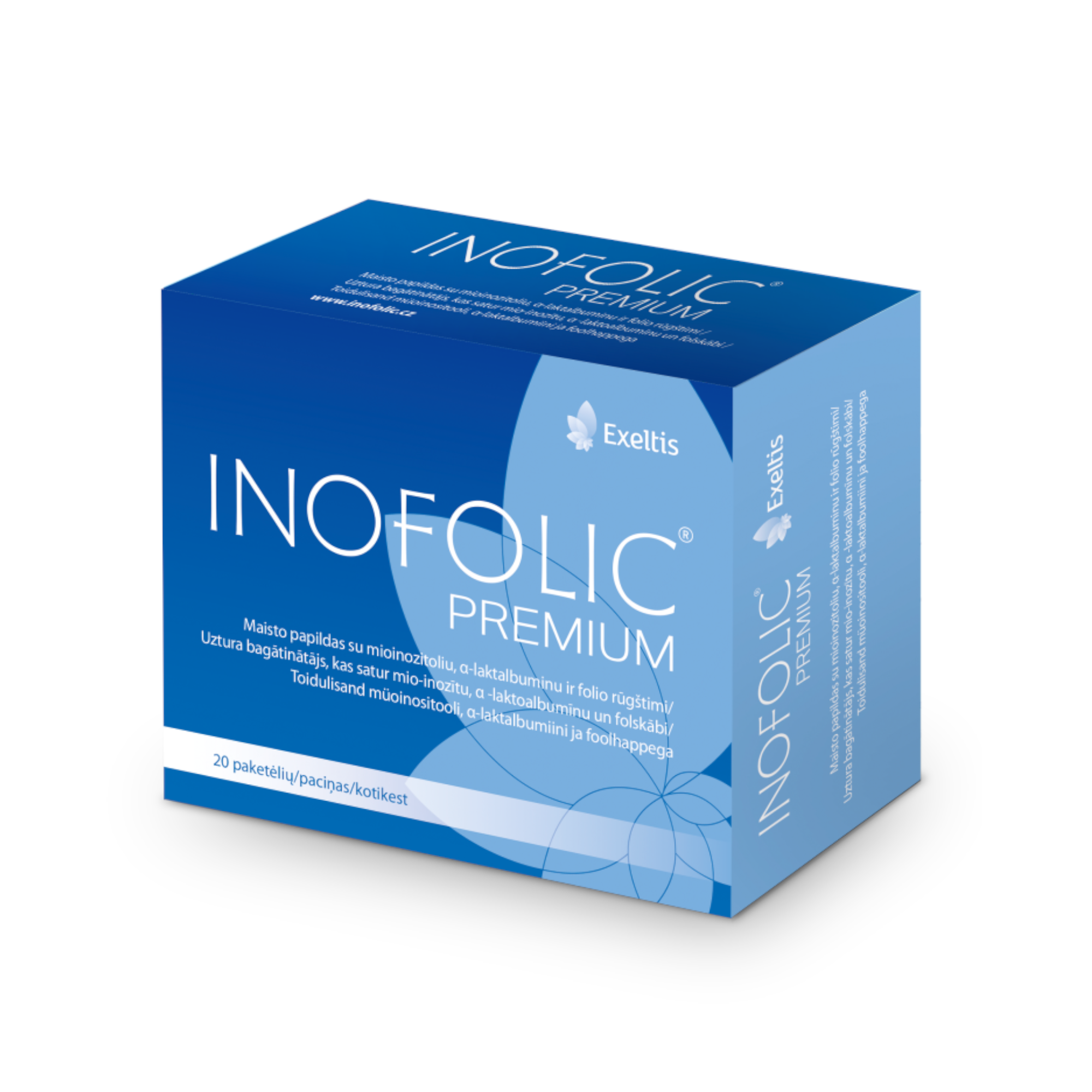 INOFOLIC PREMIUM paketėliai N20