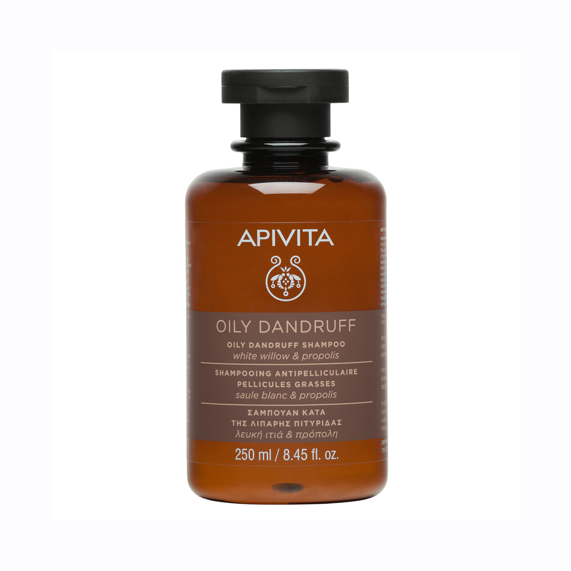 APIVITA šampūnas, esant riebioms pleiskanoms 250 ml