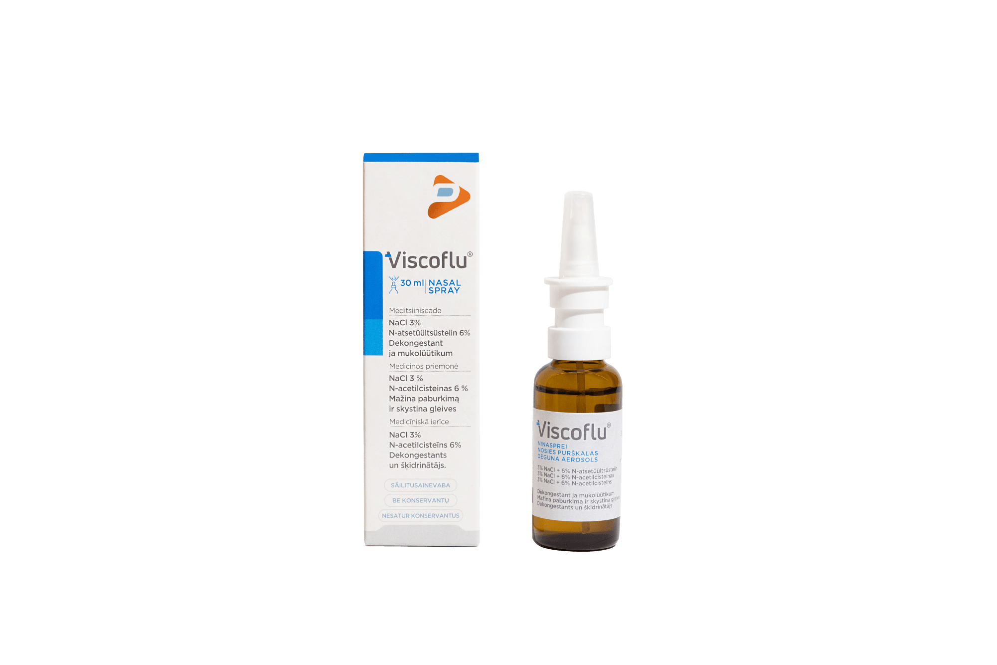 VISCOFLU nosies purškalas 30 ml