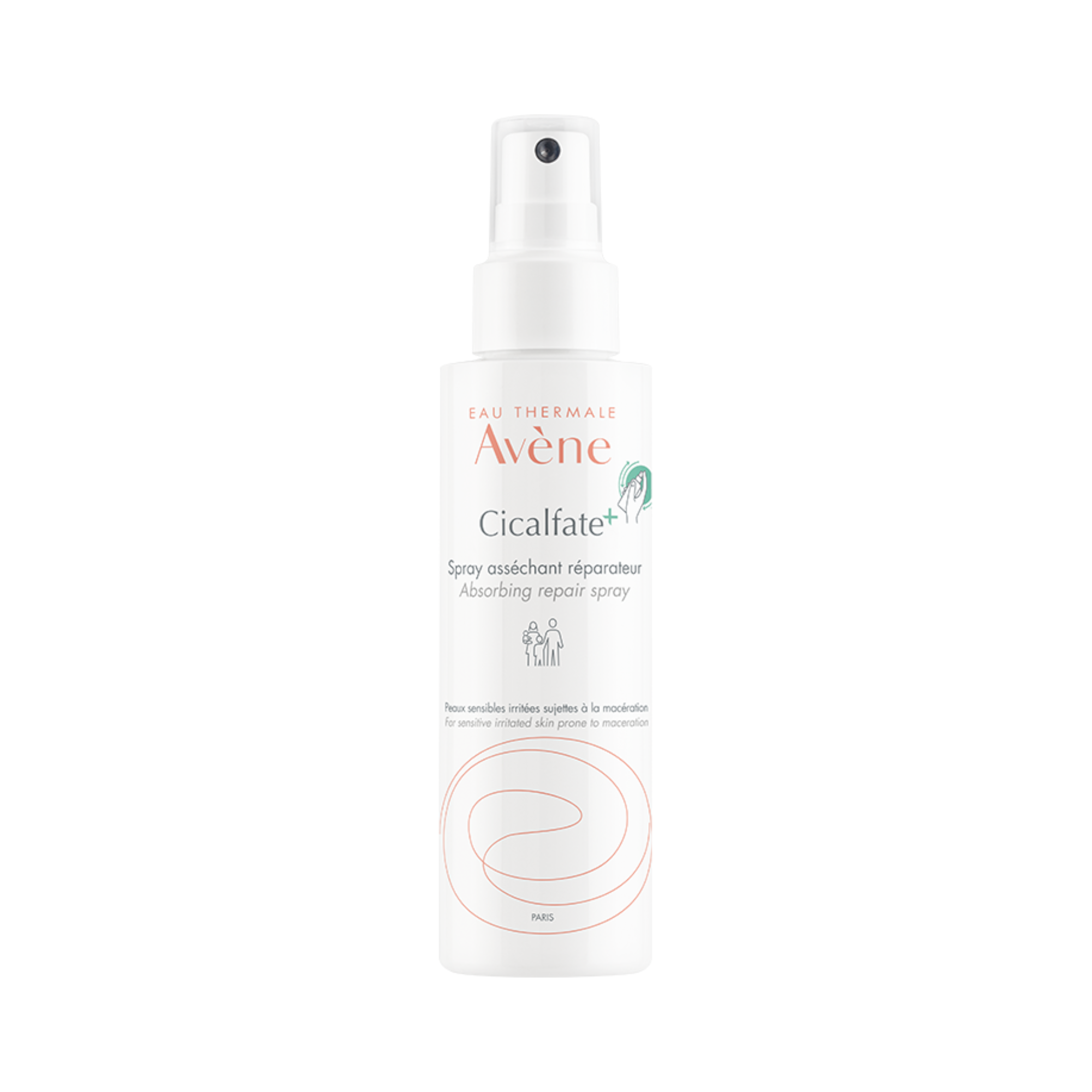 AVENE džiovinamasis, atkuriamasis purškalas pažeistai odai Cicalfate+ 100 ml