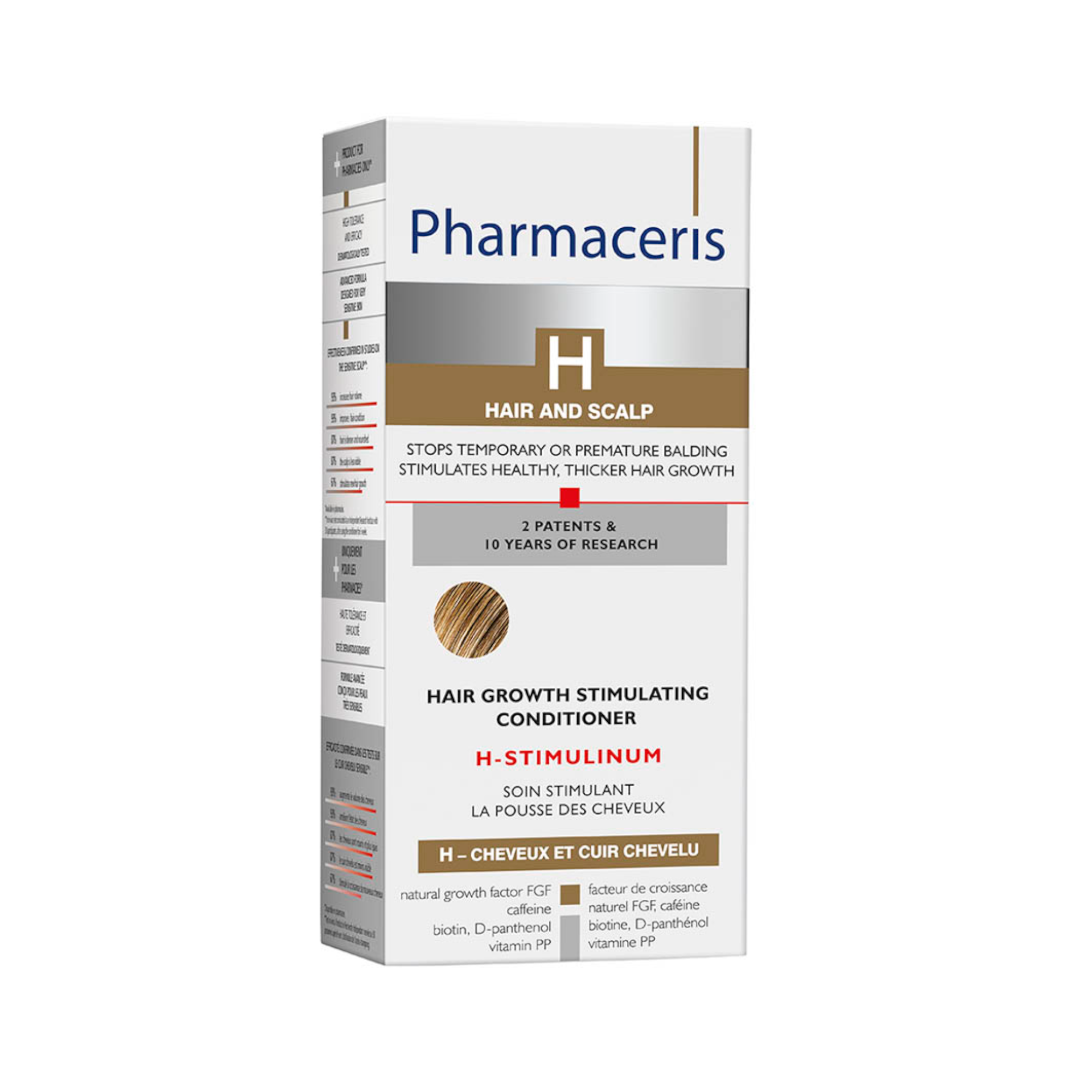 PHARMACERIS H, STIMULINUM kondicionierius slenkantiems plaukams prižiūrėti, 150ml