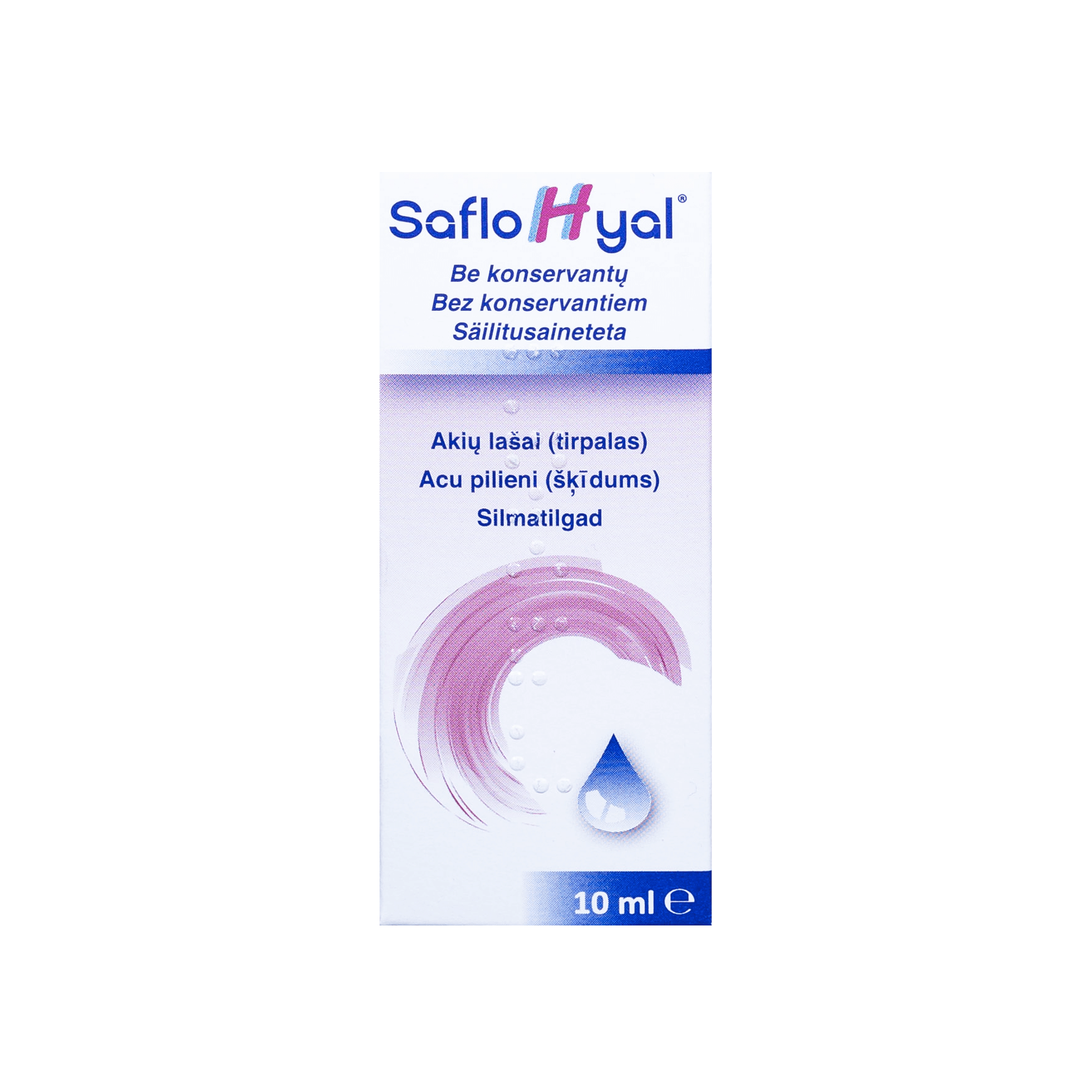 SafloHyal akių lašai 10 ml