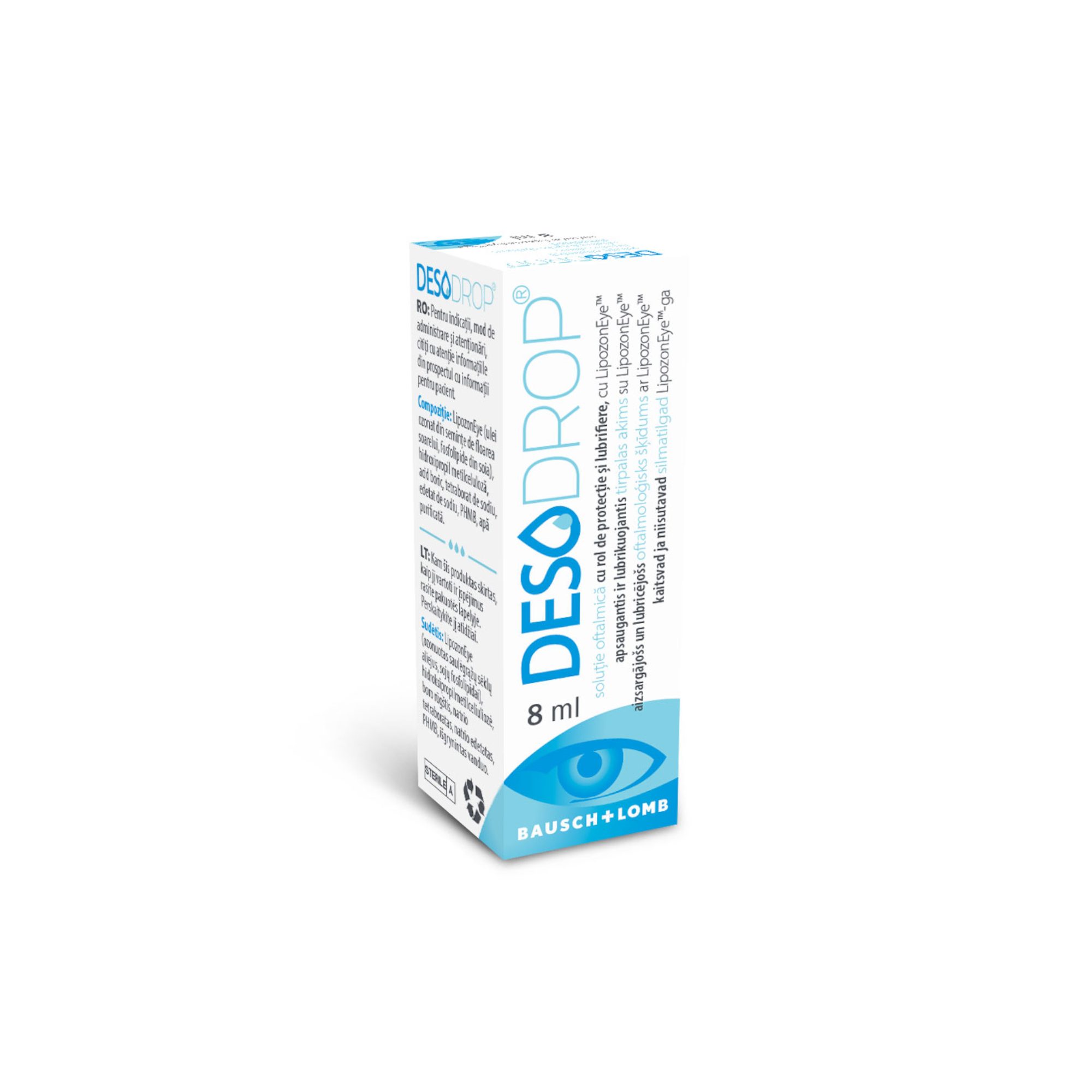 DESODROP akių lašai 8 ml