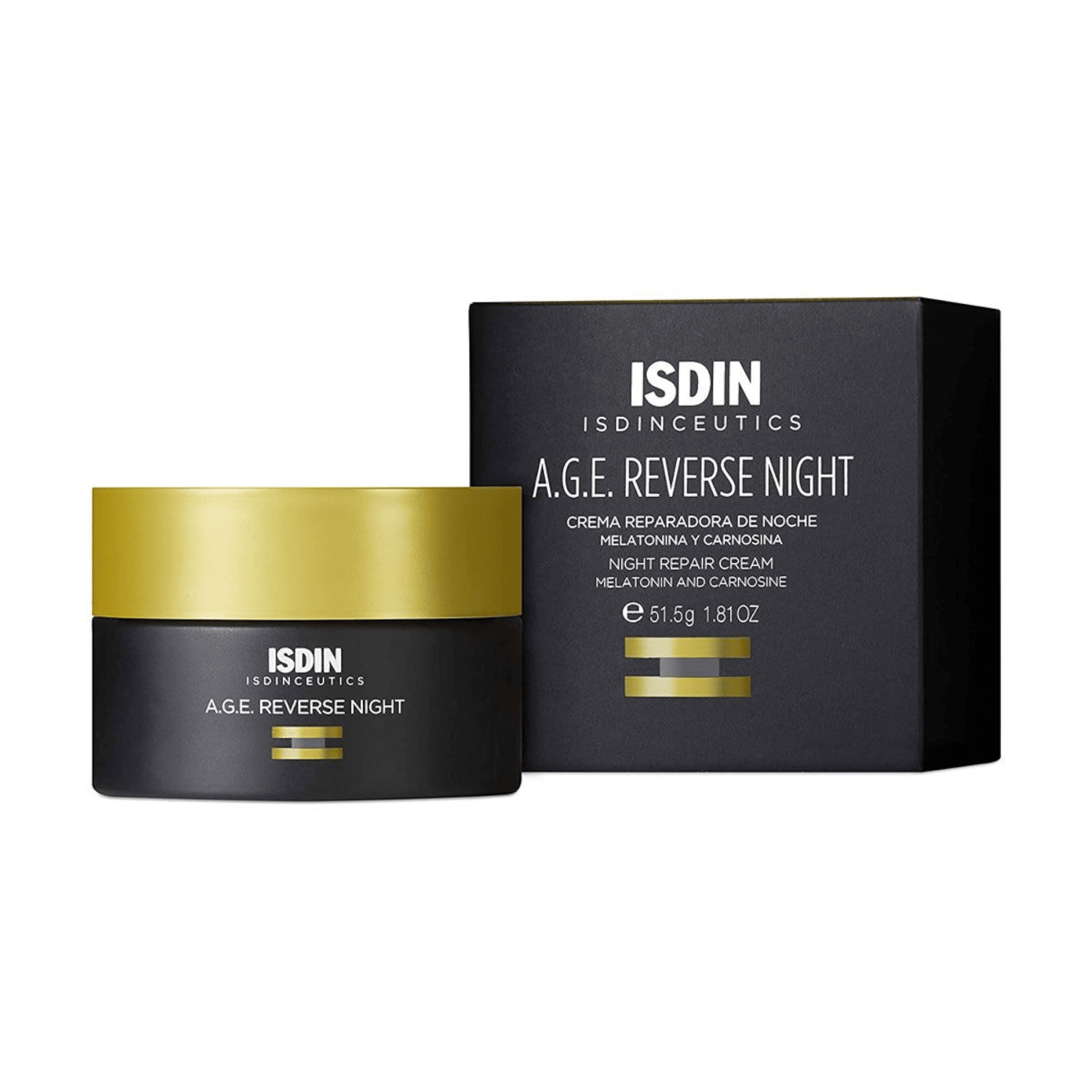 ISDIN veido kontūrus koreguojantis naktinis kremas A.G.E. REVERSE NIGHT 50 ml