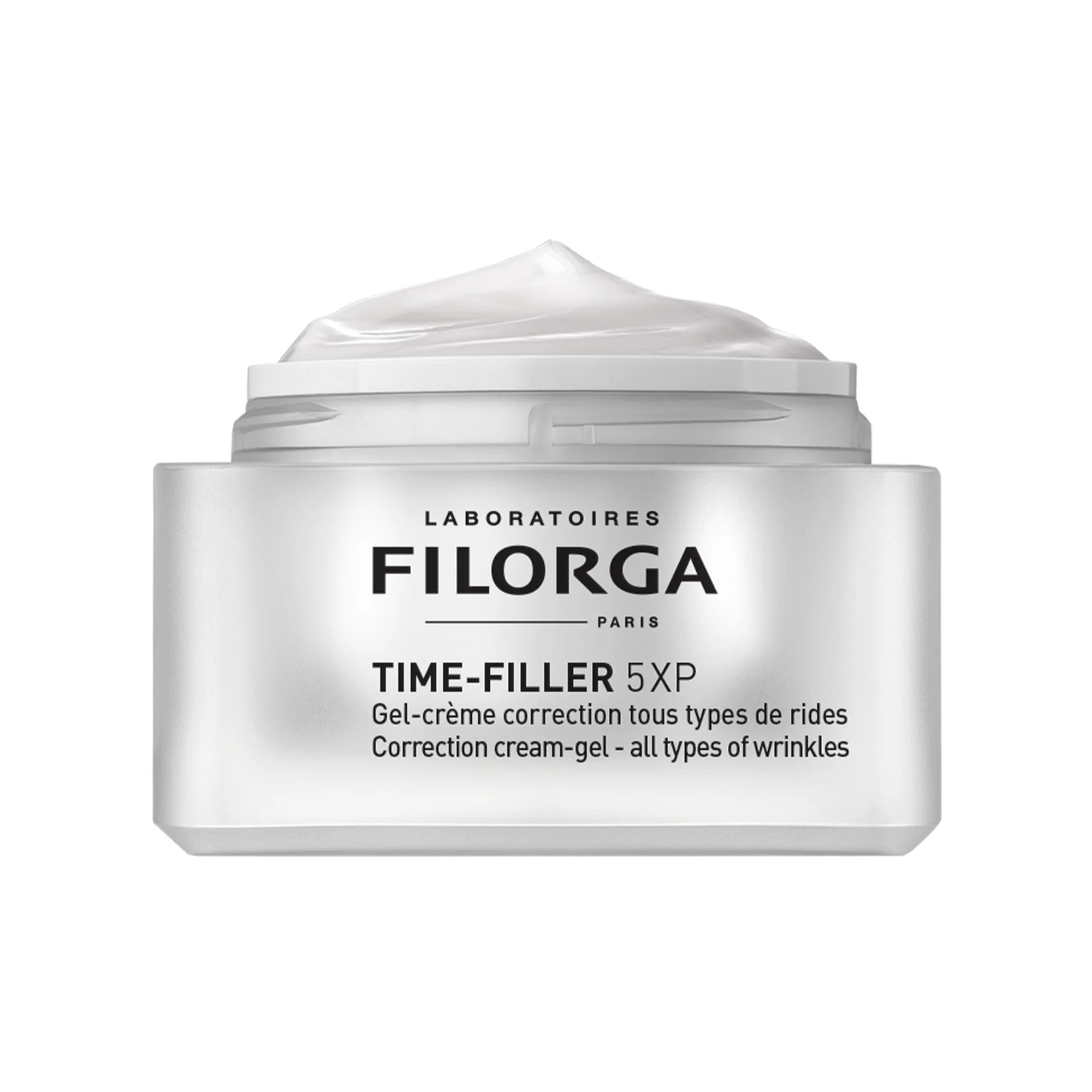 FILORGA veido kremas brandžiai, riebiai-mišriai odai su ryškėjančiomis raukšlėmis TIME-FILLER 5XP GEL-CRÉME, 50 ml