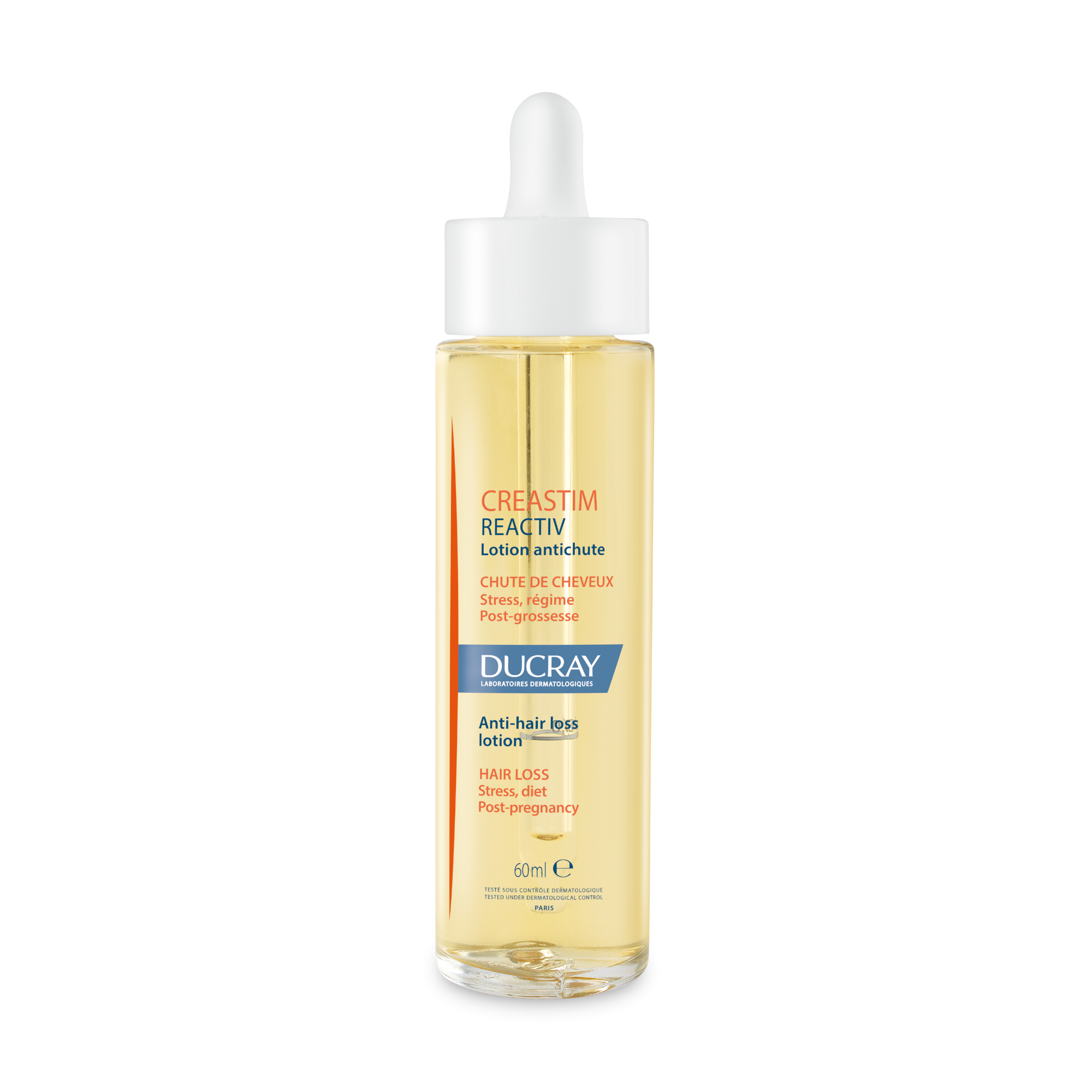 DUCRAY serumas nuo reakcinio plaukų slinkimo CREASTIM 60 ml