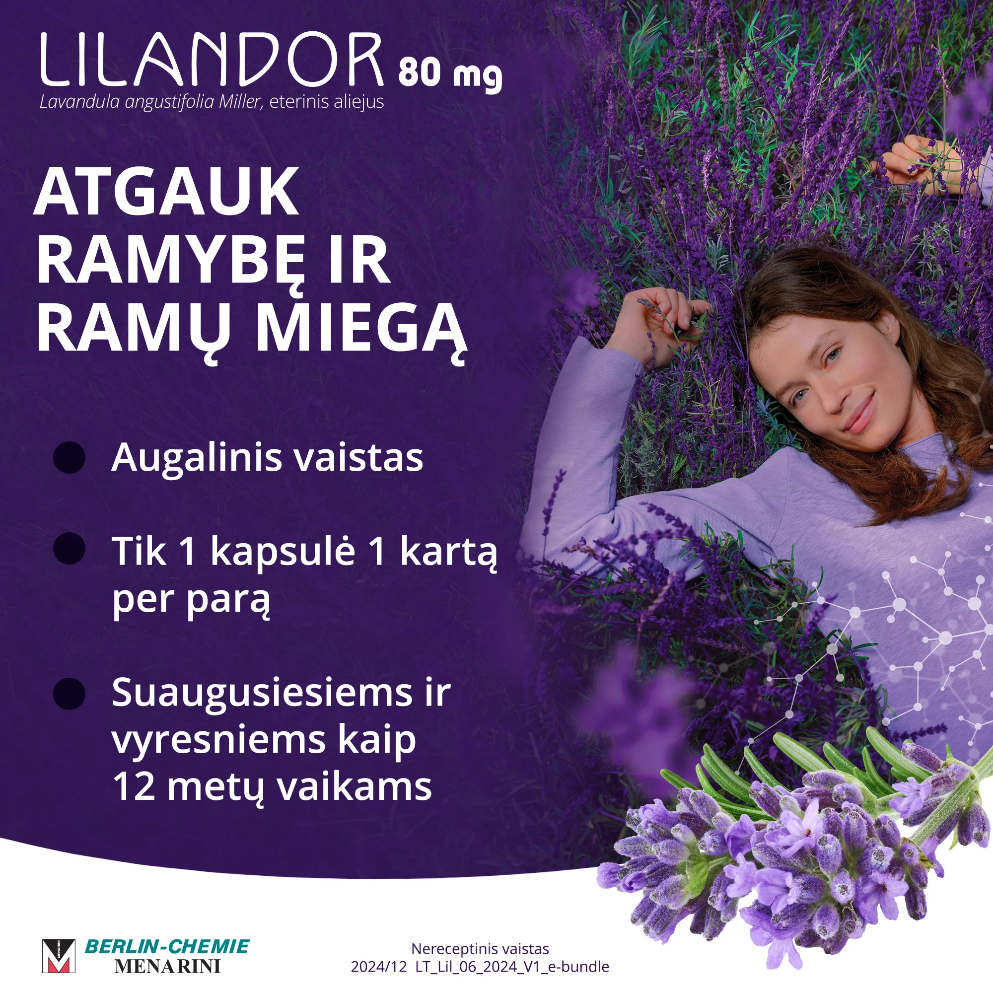 LILANDOR 80 mg minkštosios kapsulės N28